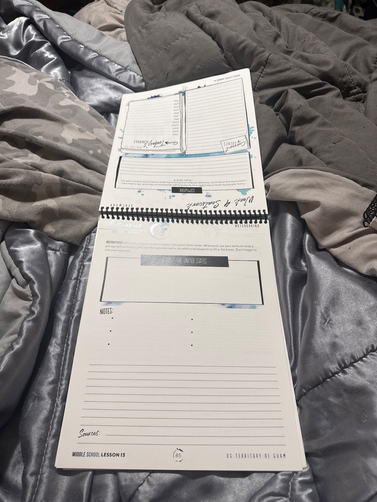 gather round homeschool Middle school workbook Australia +Oceania
