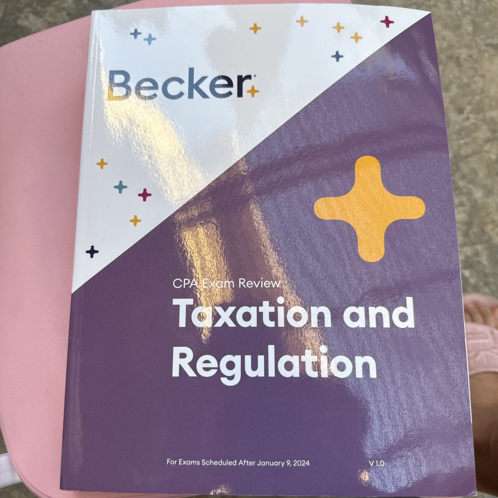 Becker CPA Exam Review -Taxation And Regulation V 1.0 After Jan 9, 2024