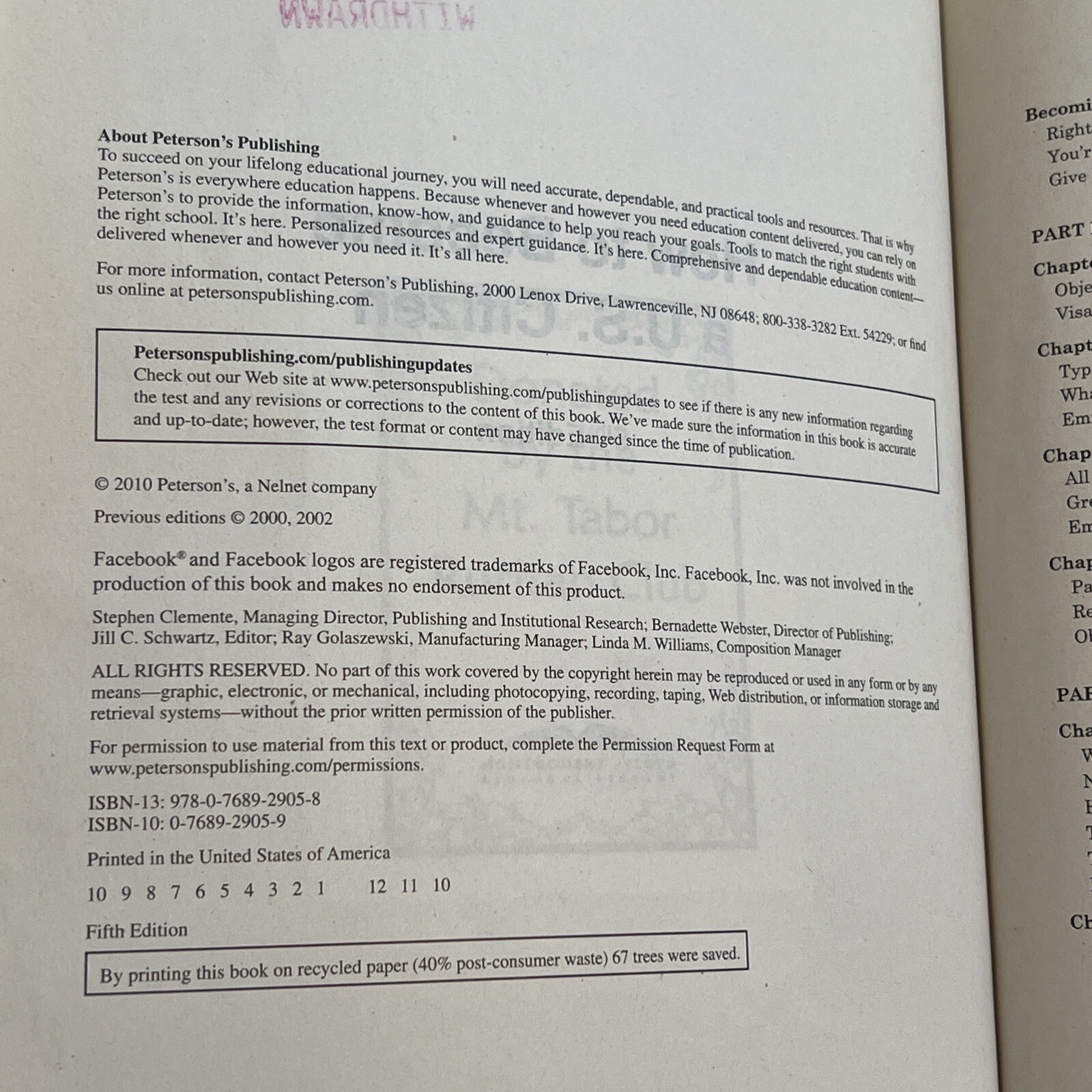 How to Become a U. S. Citizen Paperback Peterson’s 5th Edition