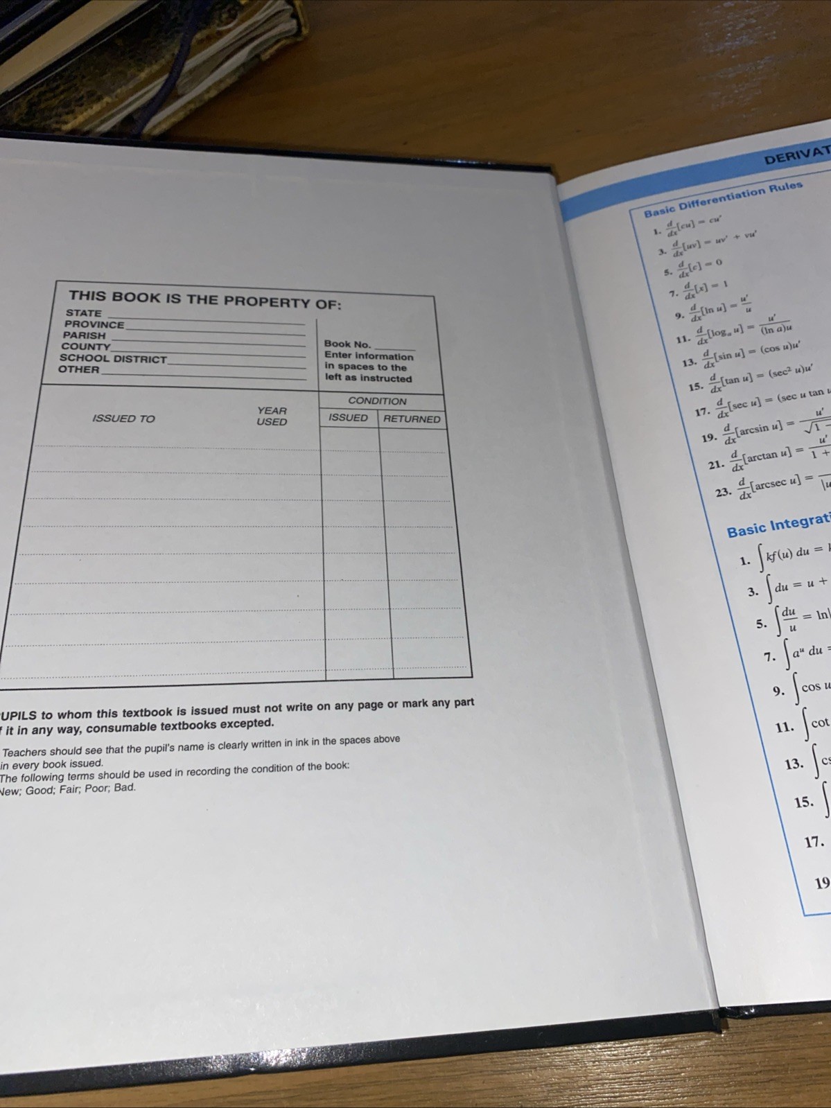 Calculus for AP by Ron Larson and Paul Battaglia | Hardcover – Good Condition