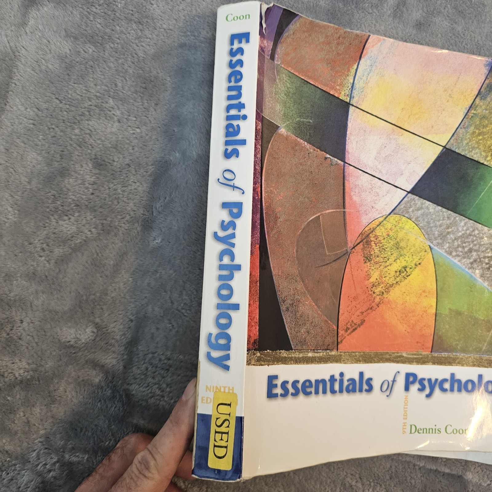Essentials Of Psychology 9th Edition By Dennis Coon Paperback FLAWS