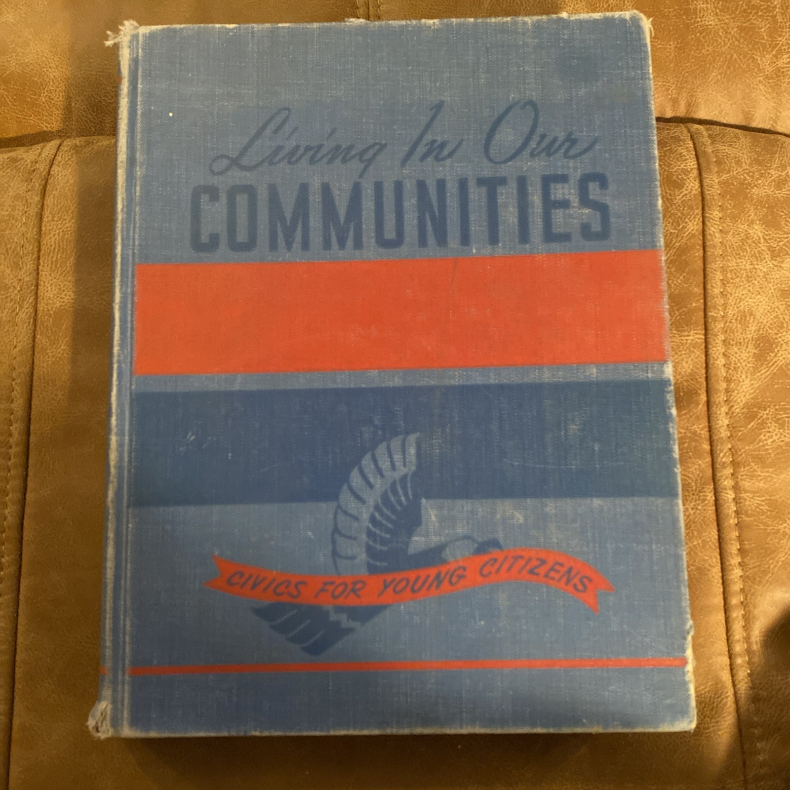 Living in Our Communities Civics for Young Citizens Krug & Quillen 1950 Antique