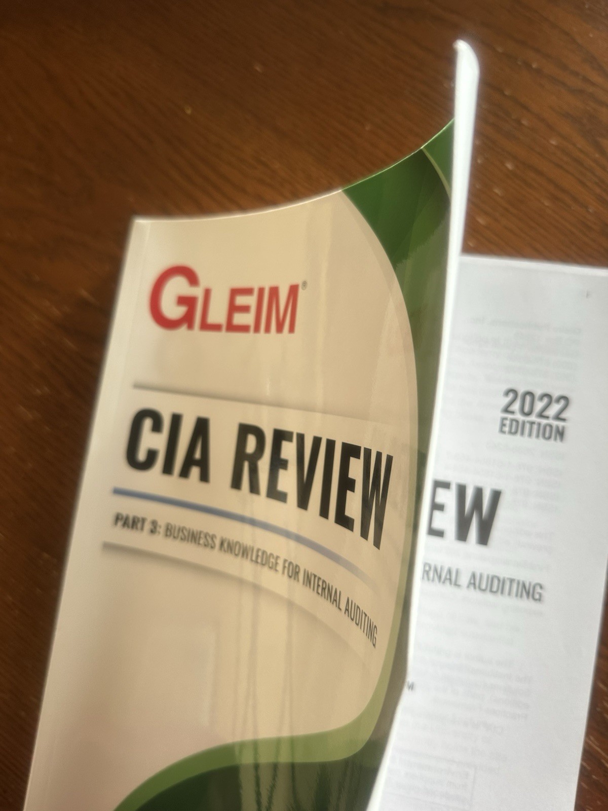 Gleim CIA Review 2022 Part 3. Business Knowledge For Internal Auditing PB, VG