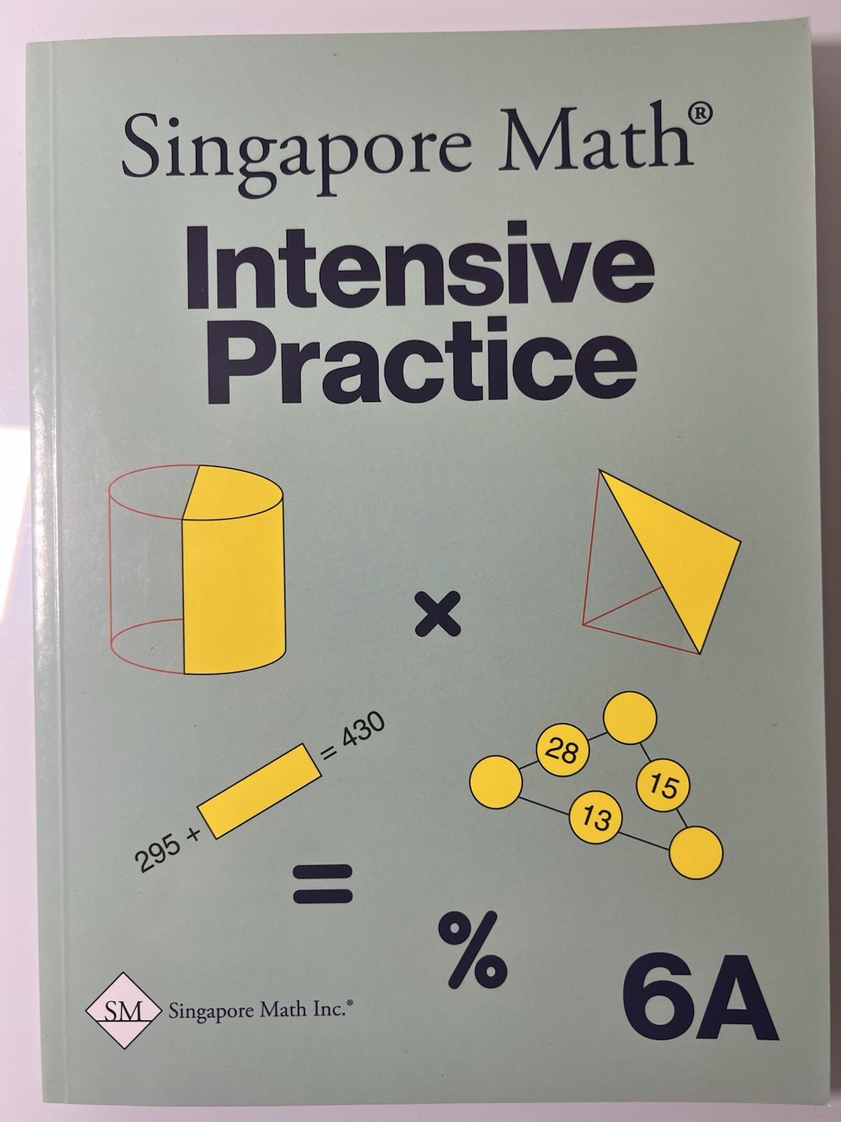 Singapore Math Intensive Practice Paperback Workbook Set 4B-6B (5 Books)