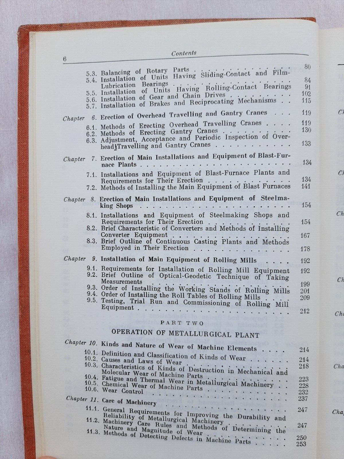 Erection and Operation of Metallurgical Plant by N. Kasatkin, 1975. Hardcover