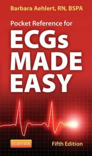 Pocket Reference for ECGs Made Easy, 5e – Paperback – GOOD