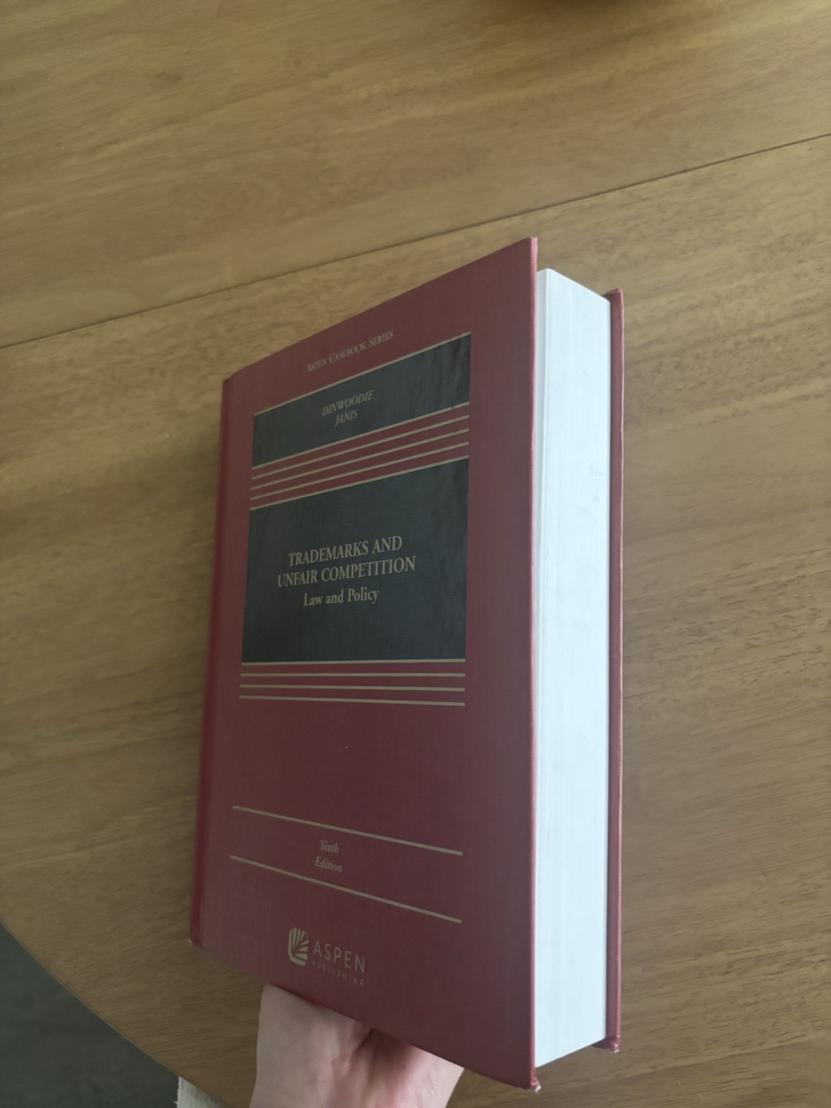 Trademarks and Unfair Competition: Law and Policy (Aspen Casebook) 6th Edition