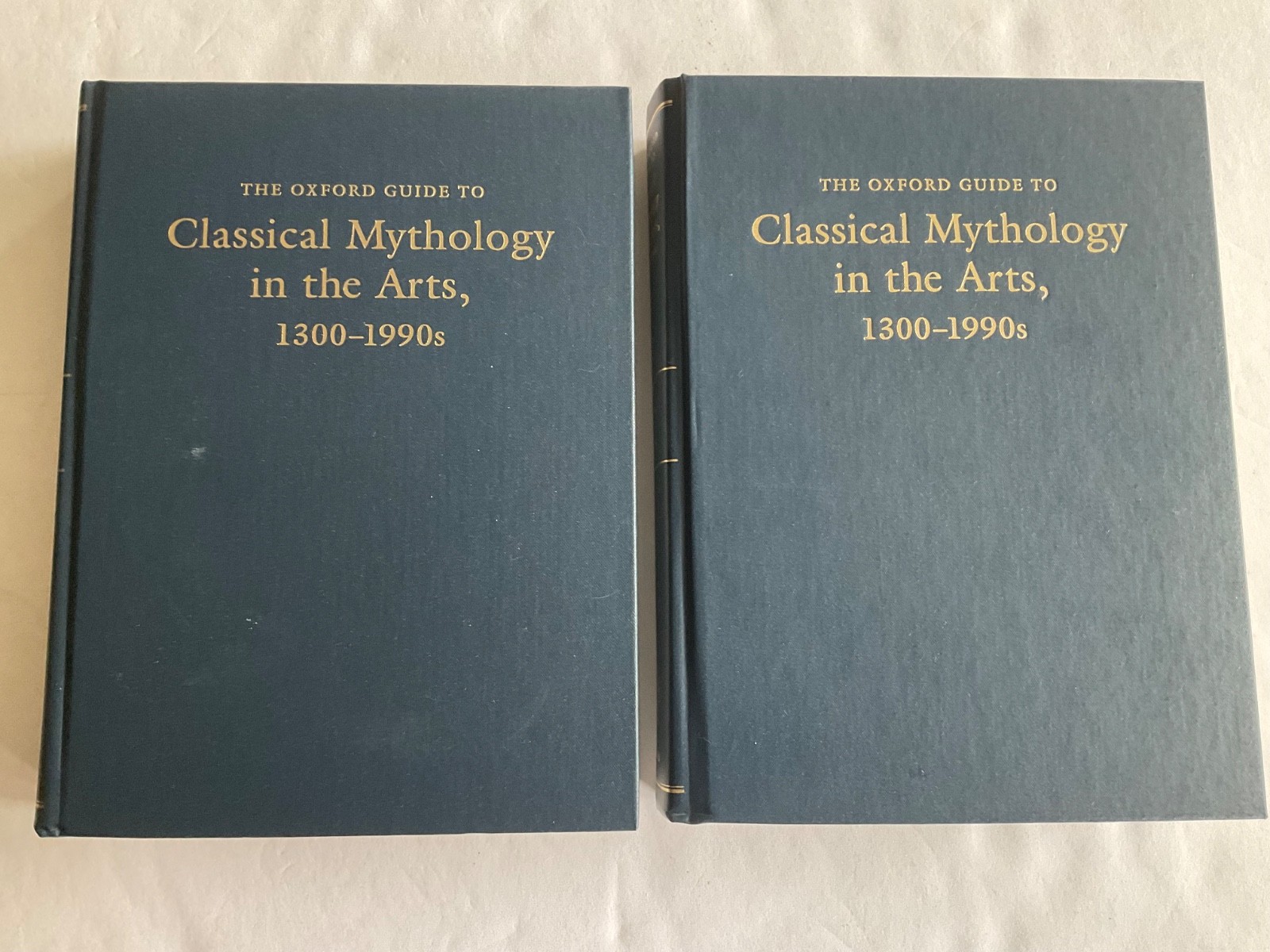 new OXFORD GUIDE CLASSICAL MYTHOLOGY IN THE ARTS 1300-1990s Reid 2 Vol Book Set