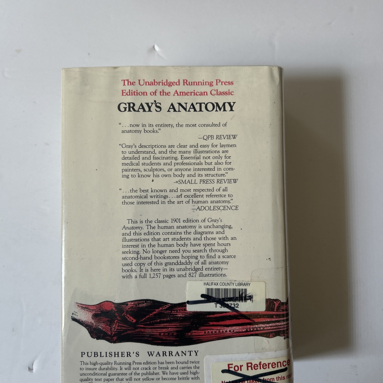Gray’s Anatomy : The Unabridged Running Press Edition of the American Classic by