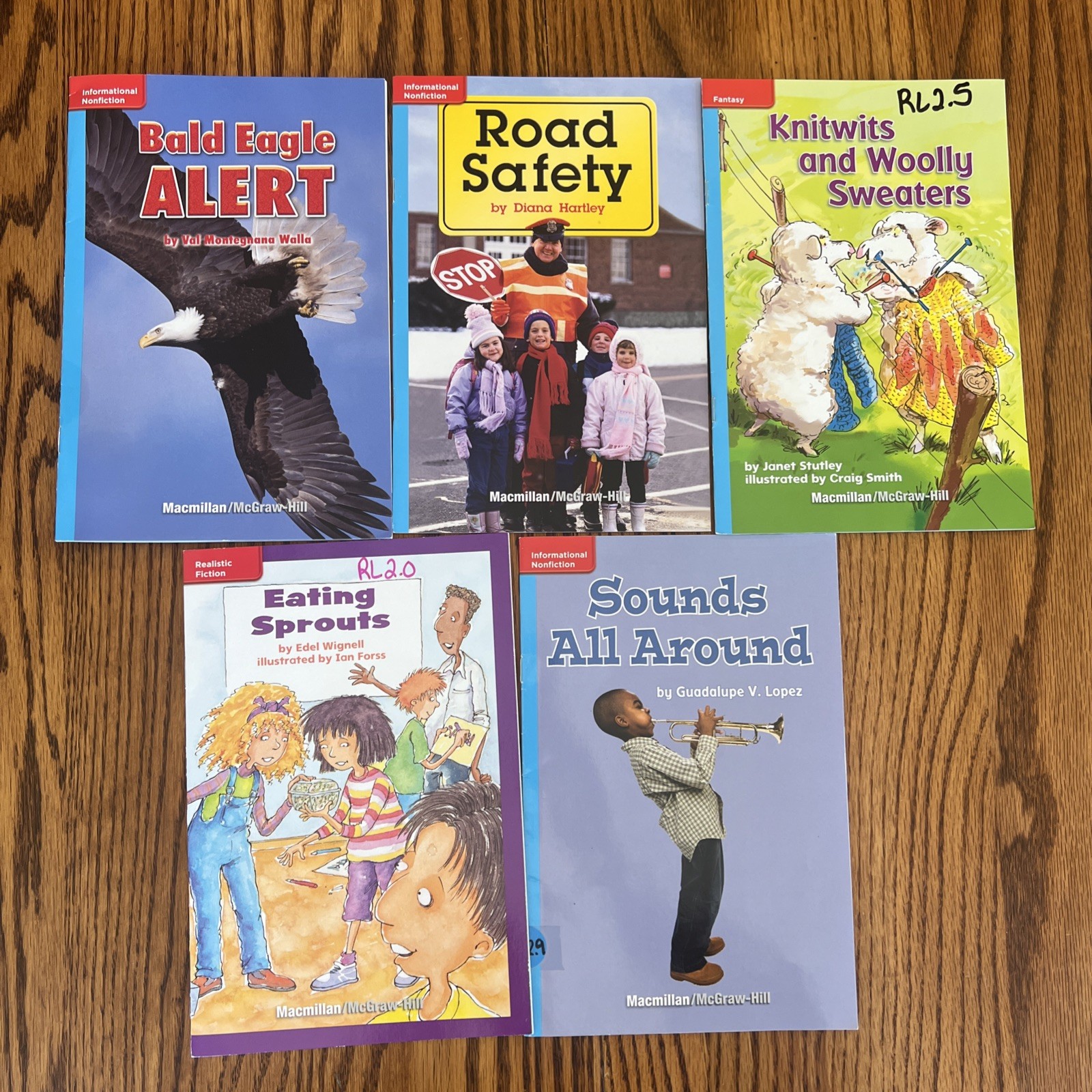 Lot Of 20 Titles Grade 2 Level Readers Classroom Homeschool Library McGraw-Hill
