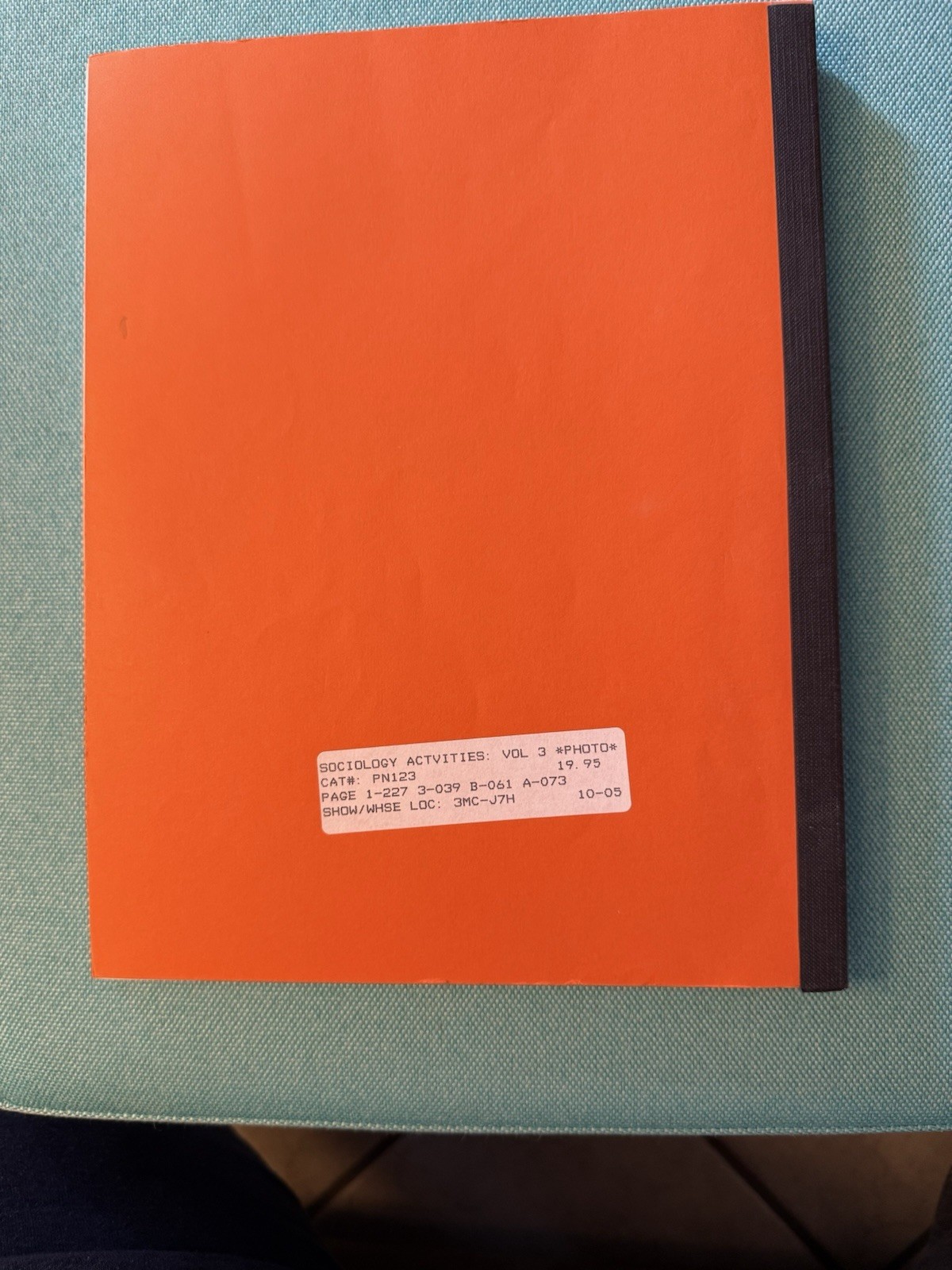 Three (3) Volumes of Sociology Activities Teacher Resource By K Glusick