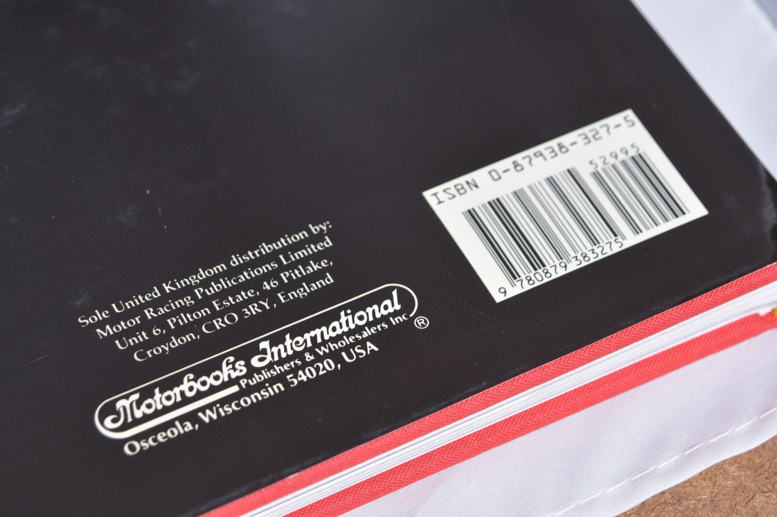 Fantastic Ferraris Antoine Prunet Peter Vann Hardcover Book 1988 Motorbooks 203p