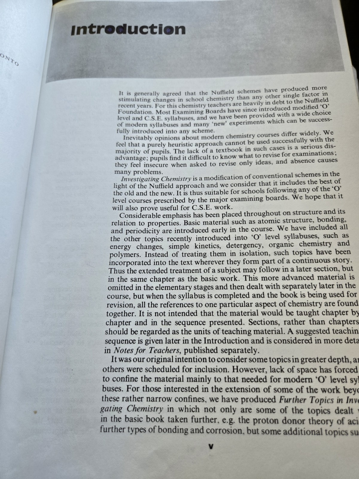 Investigating Chemistry – Davies, Denial, Locke & Reay (Heinemann, 1976 Reprint)