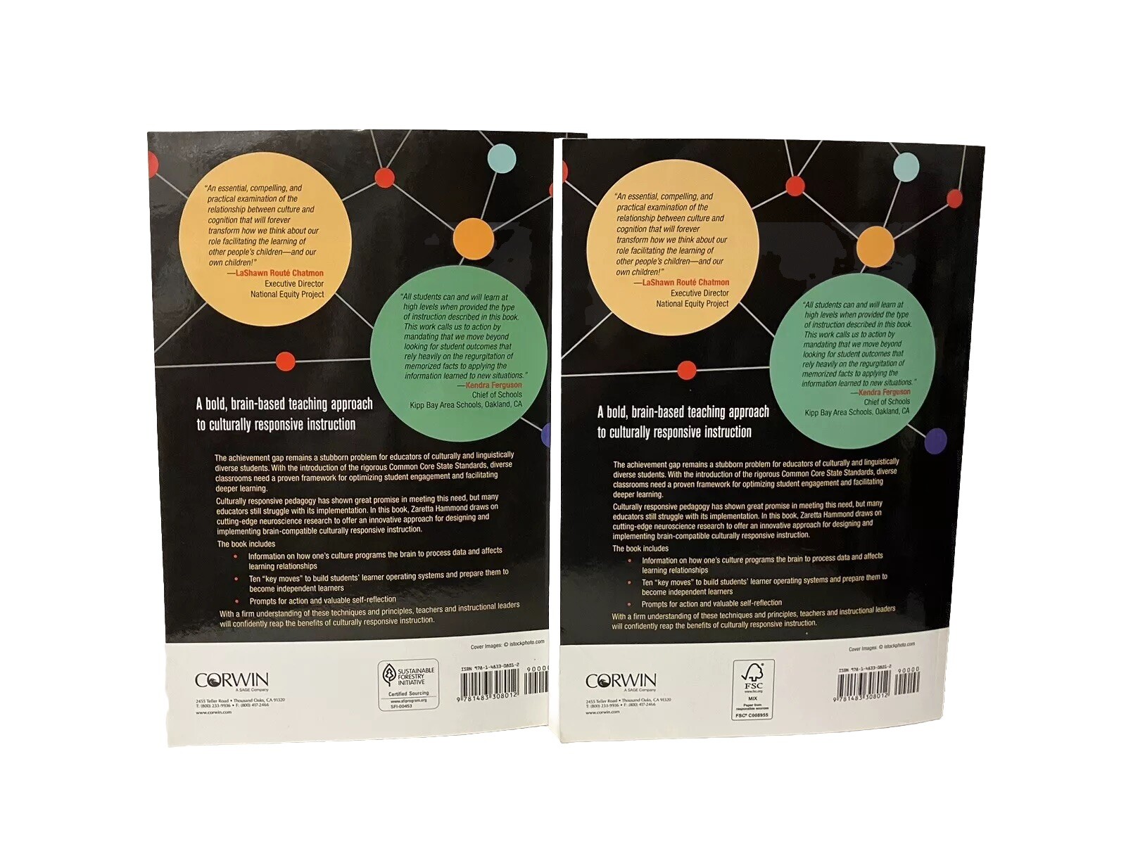 Culturally Responsive Teaching and the Brain by Zaretta Hammond TWO COPIES 2014