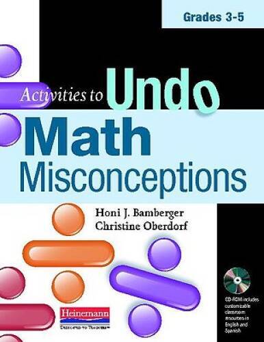 Activities to Undo Math Misconceptions, Grades 3-5 – Paperback – GOOD