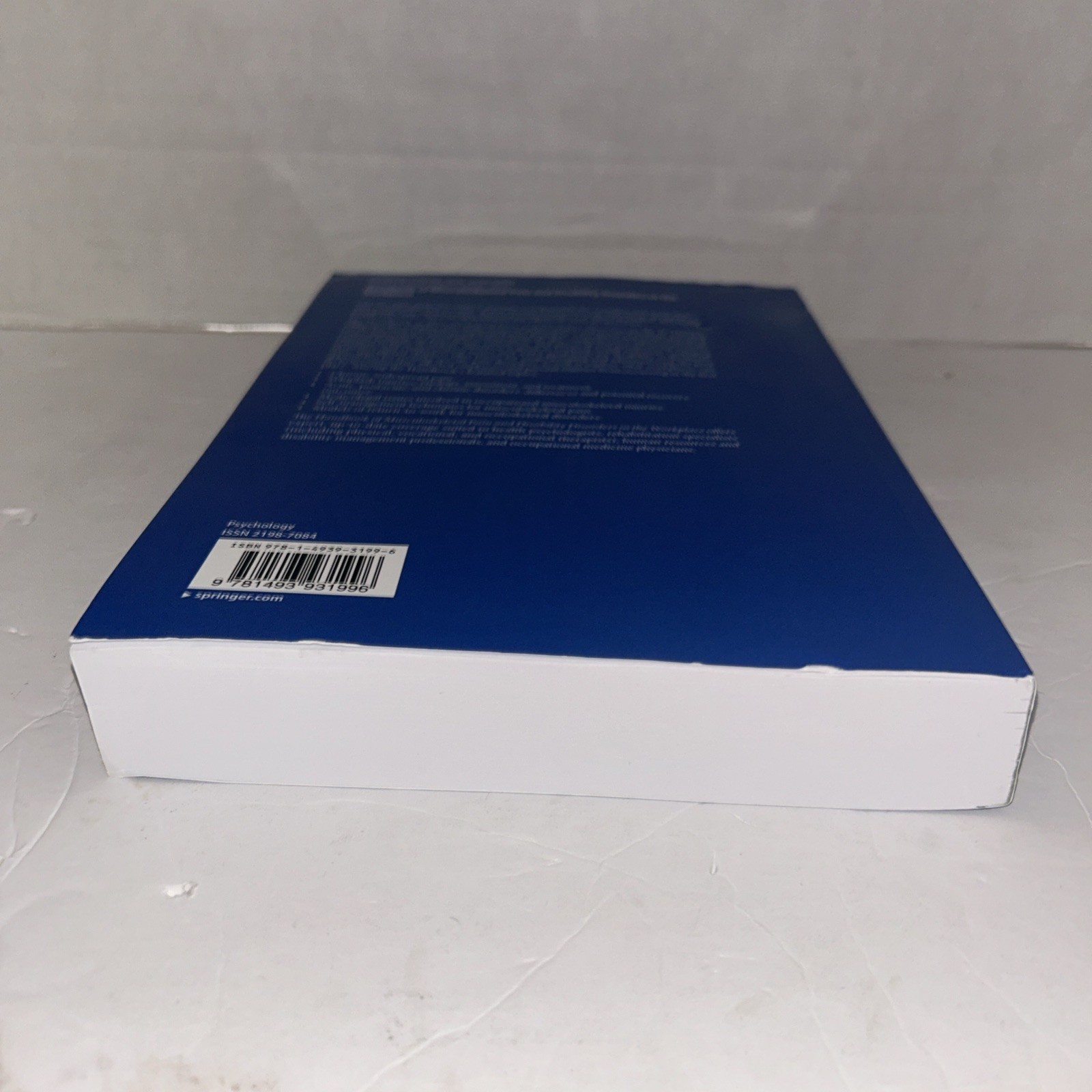 Handbook of Musculoskeletal Pain and Disability Disorders in the Workplace, H…