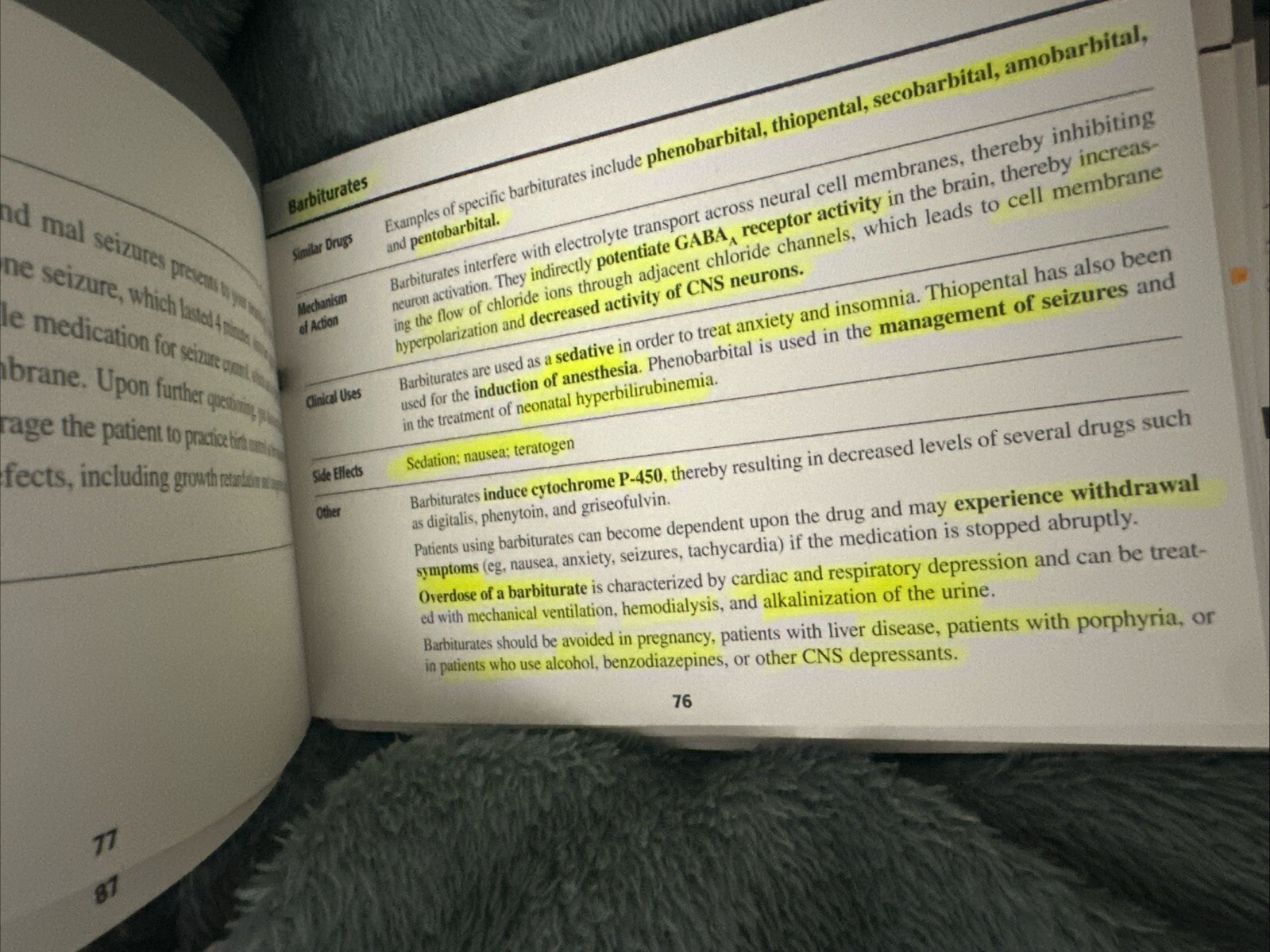 Pharmacology Flash Cards McGraw Lange Highlighted And Noted