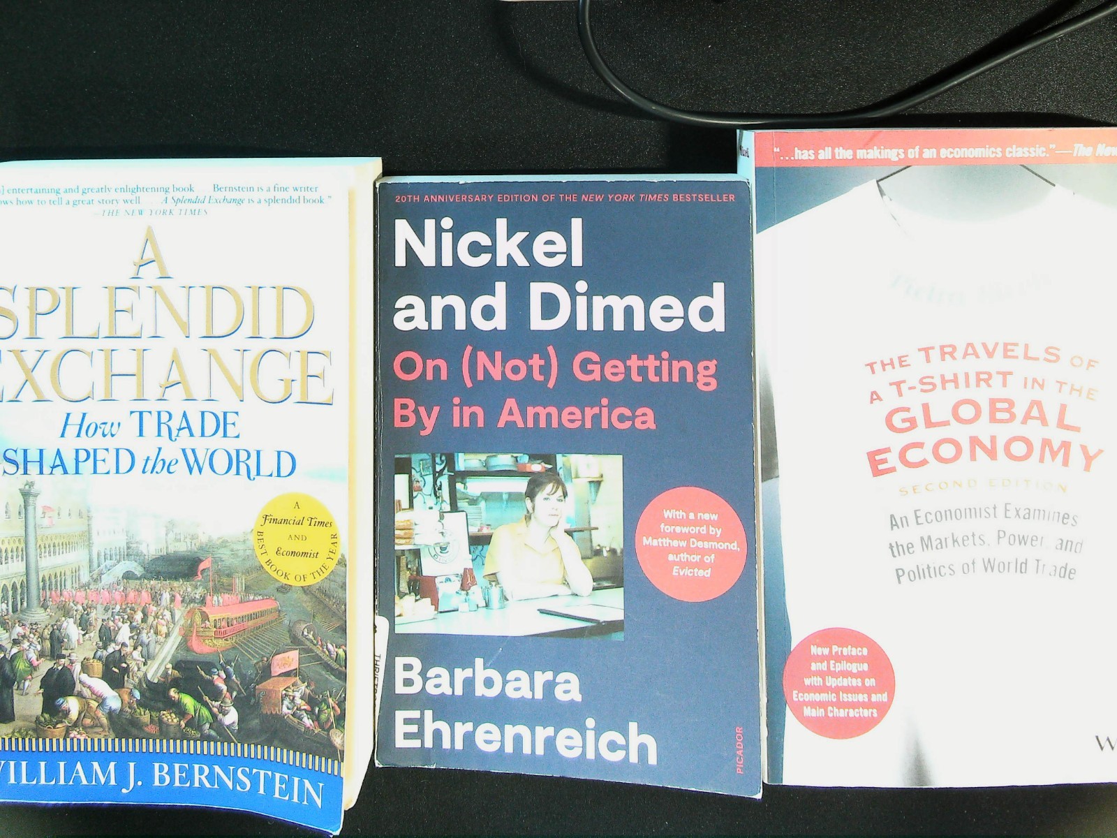 High School Economics Homeschool Book Pack Global Trade Current Events 6 Books