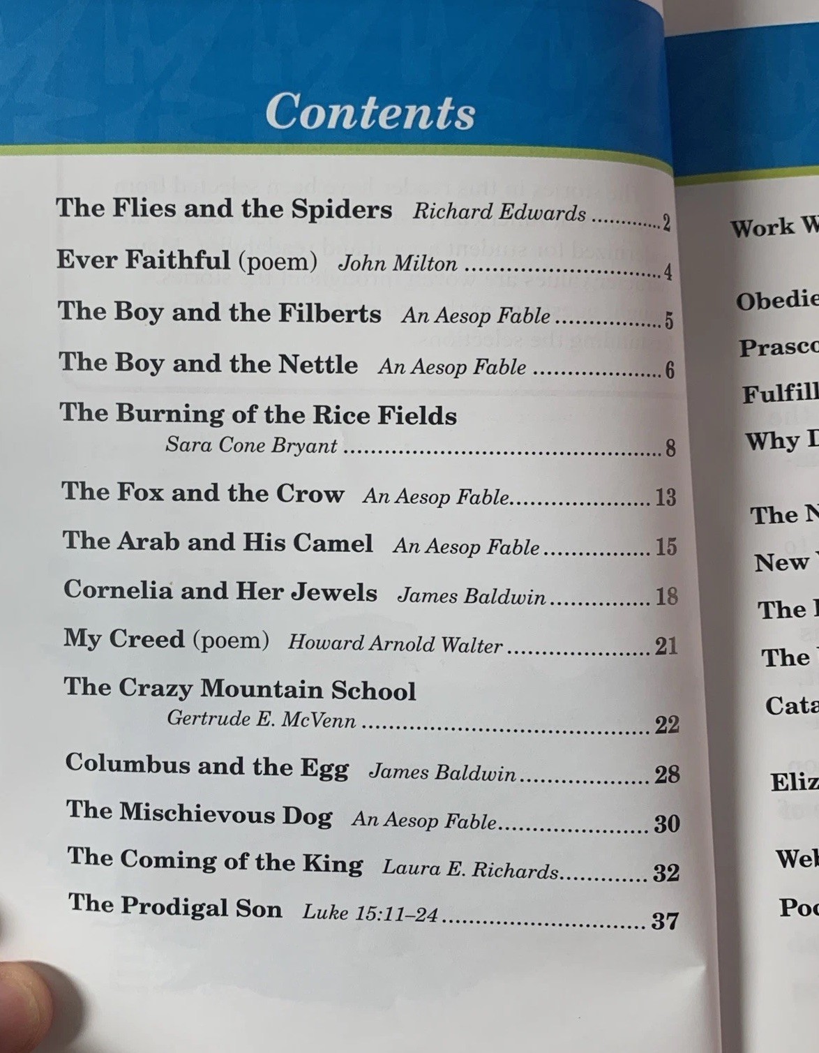 ABeka 3rd Grade Readers 5 Books (b,d,e,f,g) Student Books Paperback Good