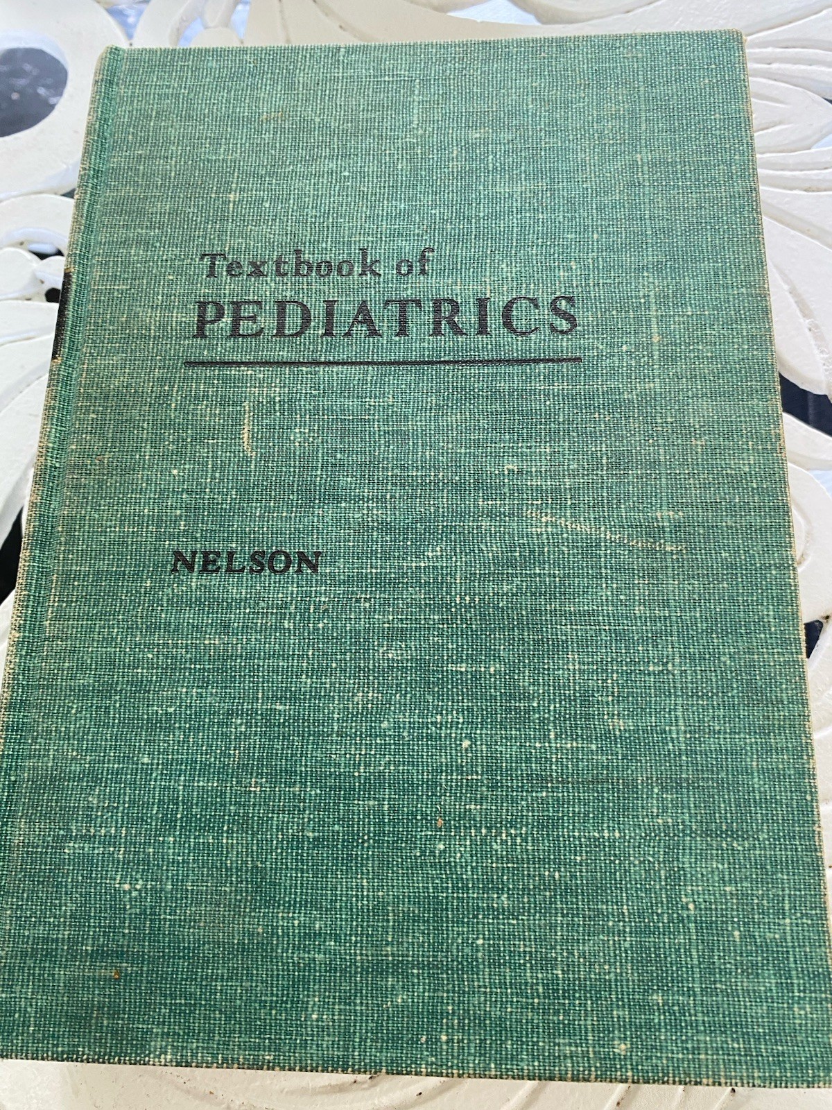 Vintage Medical Book: Textbook of Pediatrics Waldo Nelson W B Saunders 1959