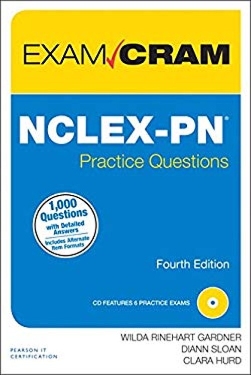 NCLEX-PN Practice Questions Exam Cram Diann, Hurd, Clara, Rinehar
