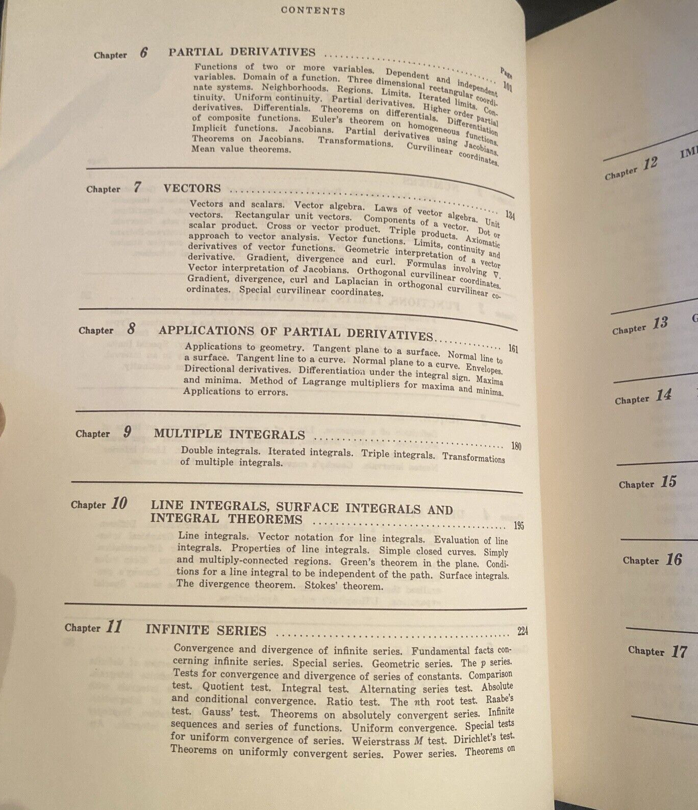 Vtg 1963 SCHAUM’S Theory & Problems of Advanced Calculus/Murray R. Spiegel- NICE