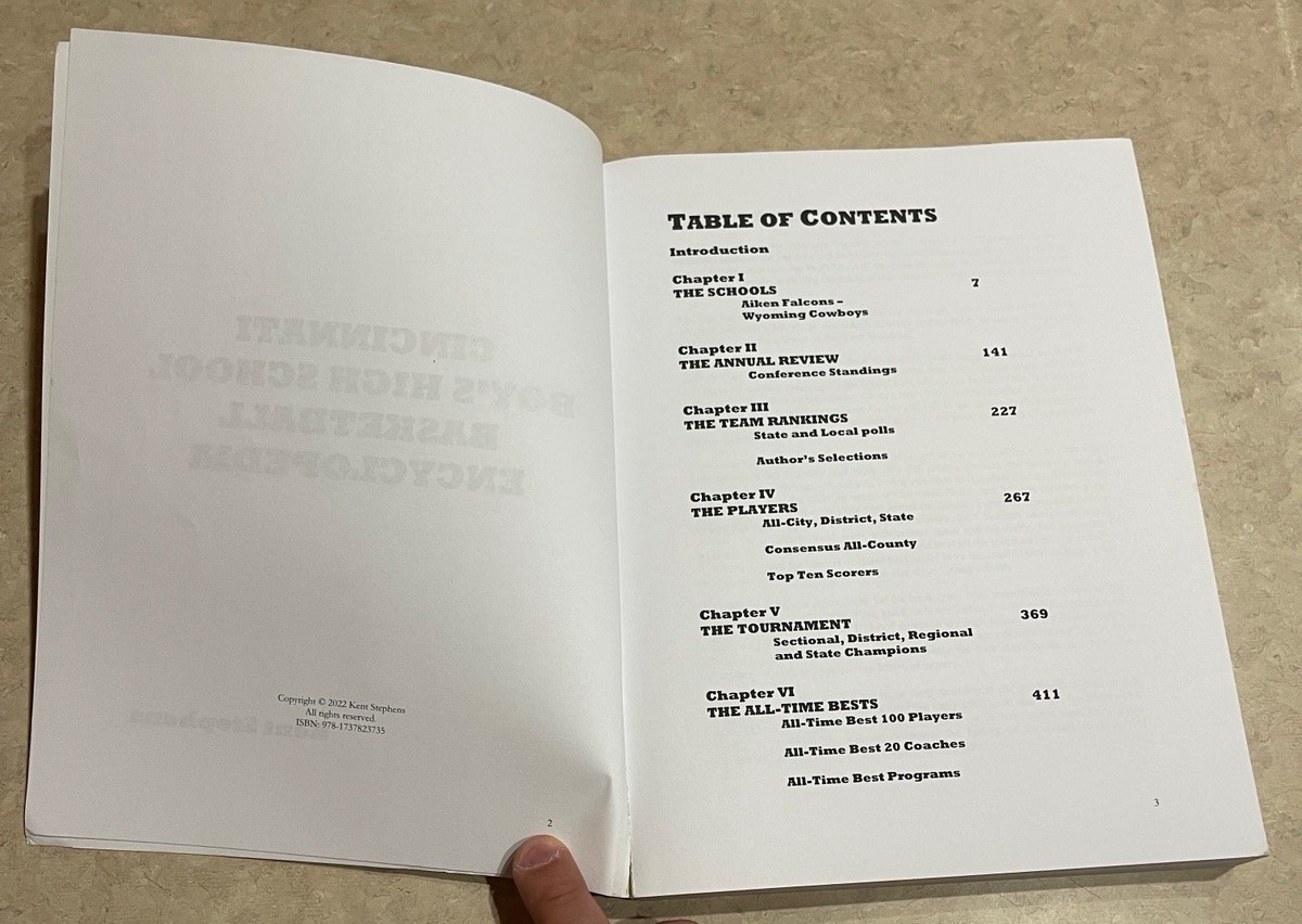 Cincinnati Boy’s High School Basketball Encyclopedia: 120 Years Kent Stephens