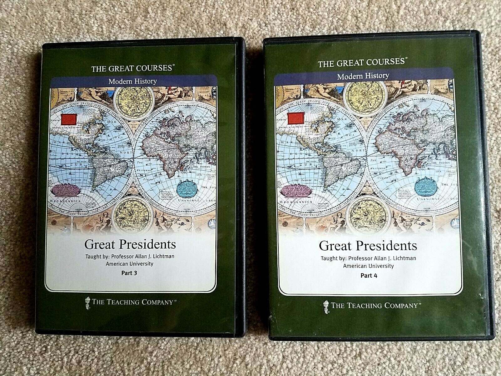 Great Presidents Parts I-IV The Great Courses DVD Guidebook The Teaching Company