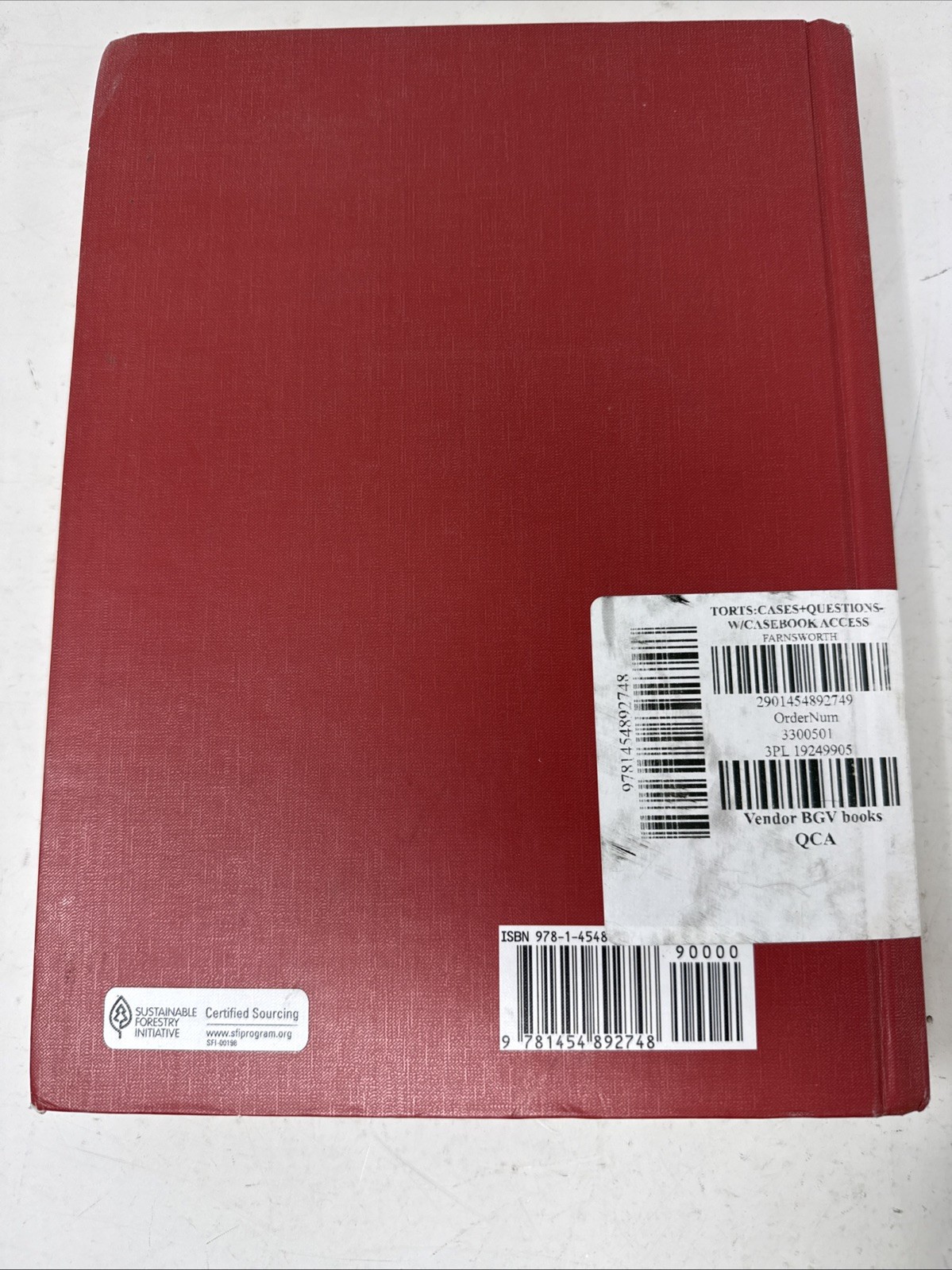 Torts: Cases and Questions. 3rd Ed. (Aspen Casebook) *Highlighted