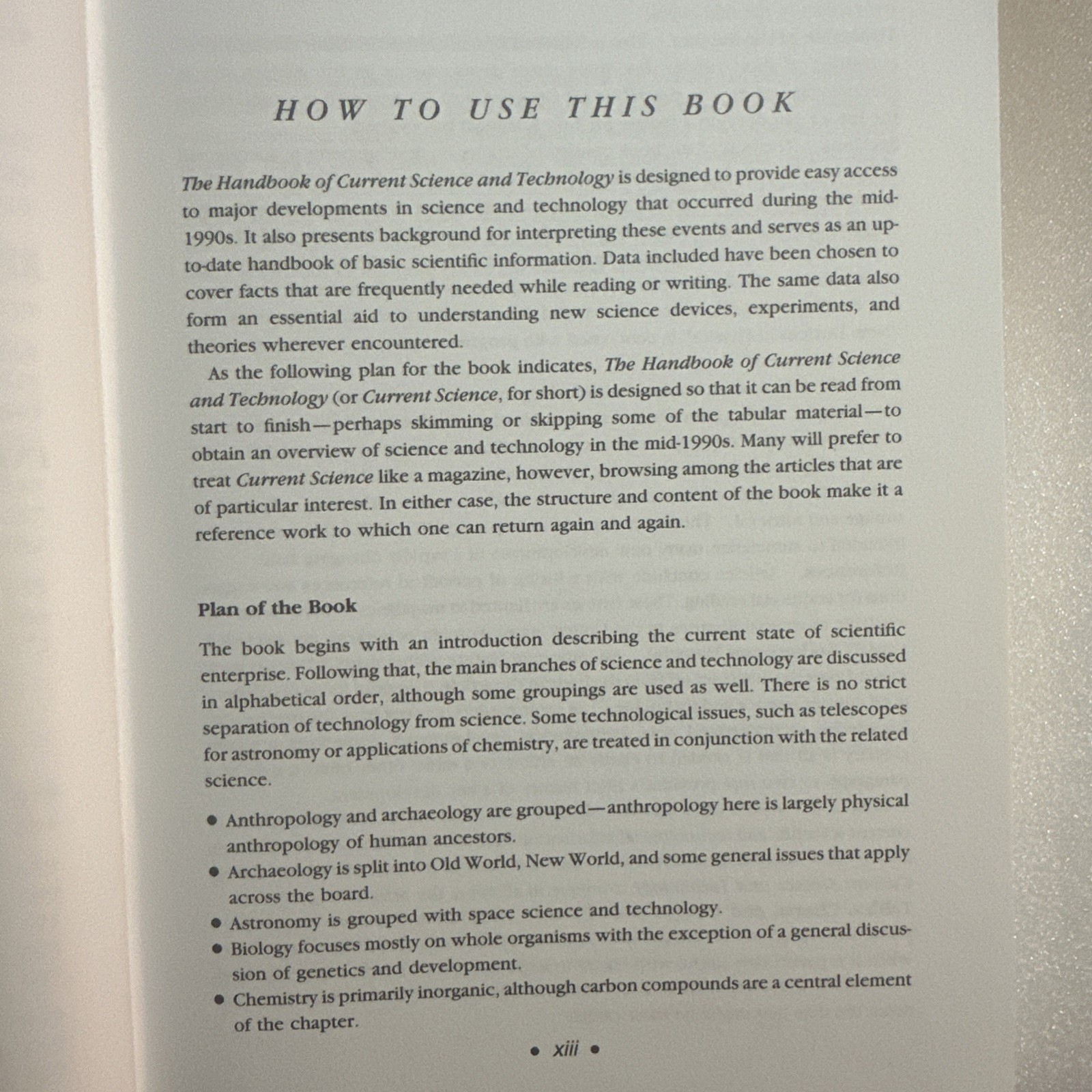 Handbook of Current Science and Technology by James D. Edwards (1996, Hardcover)