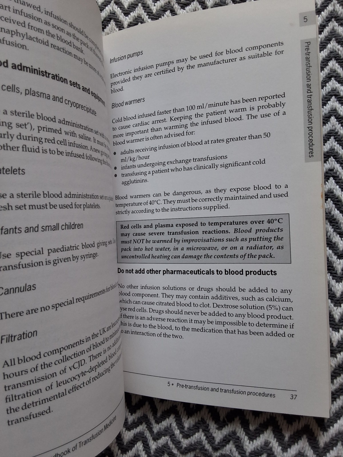 Handbook of Transfusion Medicine Blood Transfusion Services of United Kingdom