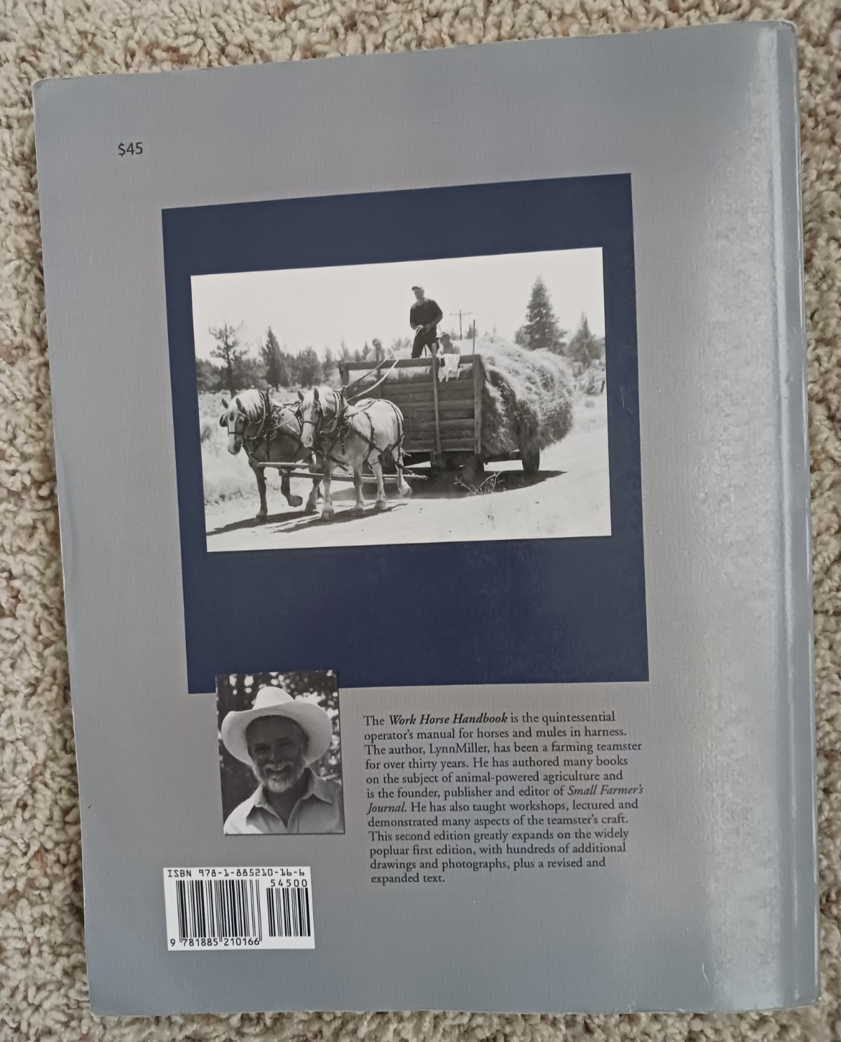 Work Horse Handbook 2nd Ed softback By Lynn R. Miller copyright 2015/illustrated