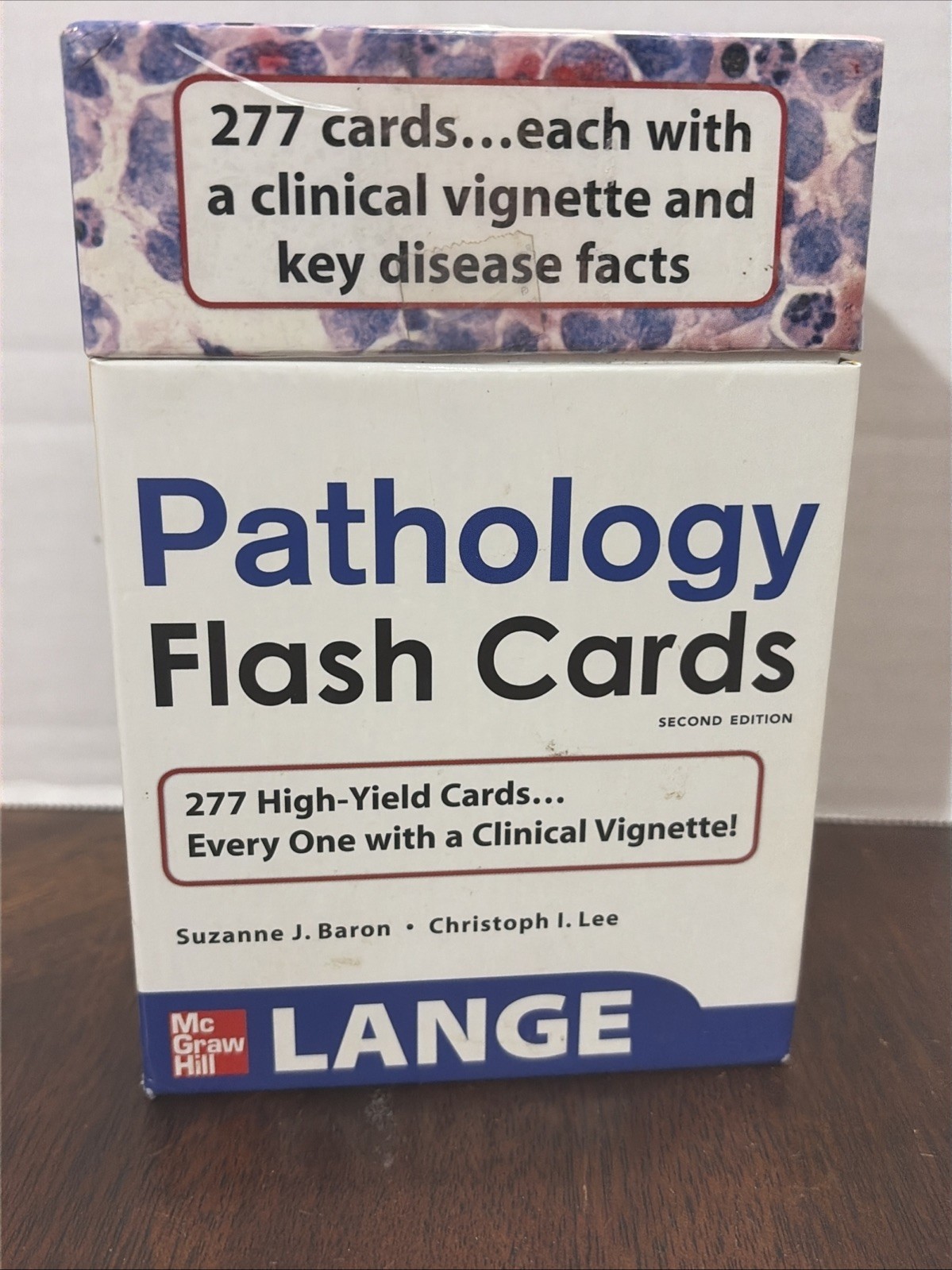 Lange Pathology Flash Cards, Third Edition (LANGE FlashCards)