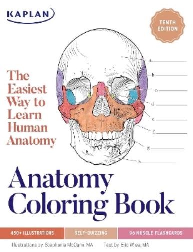 Stephanie McCan Anatomy Coloring Book with 450+ Realistic Medical Il (Paperback)