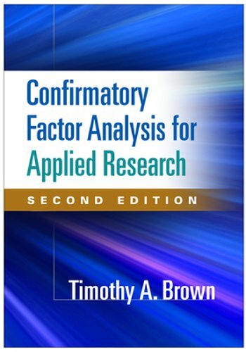 Confirmatory Factor Analysis for Applied Research by PsyD Brown, Timothy A: New