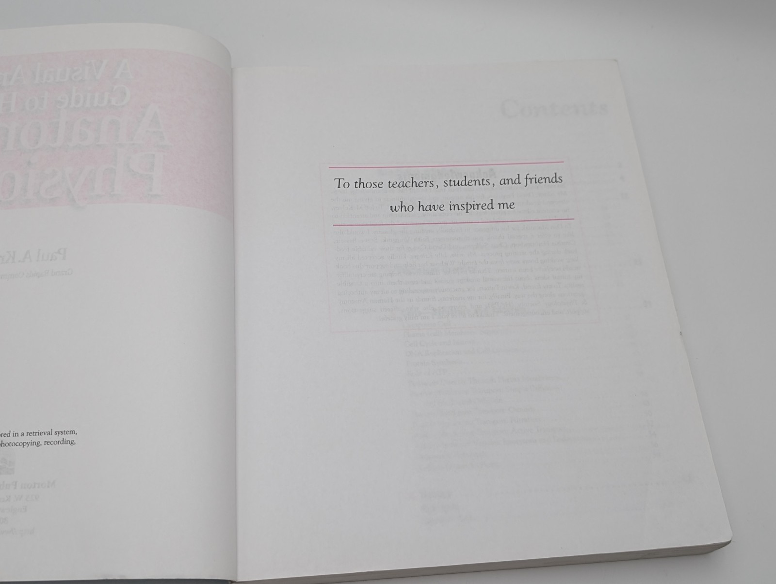 Visual Analogy Guide to Anatomy and Physiology by Paul A. Krieger (2009,…