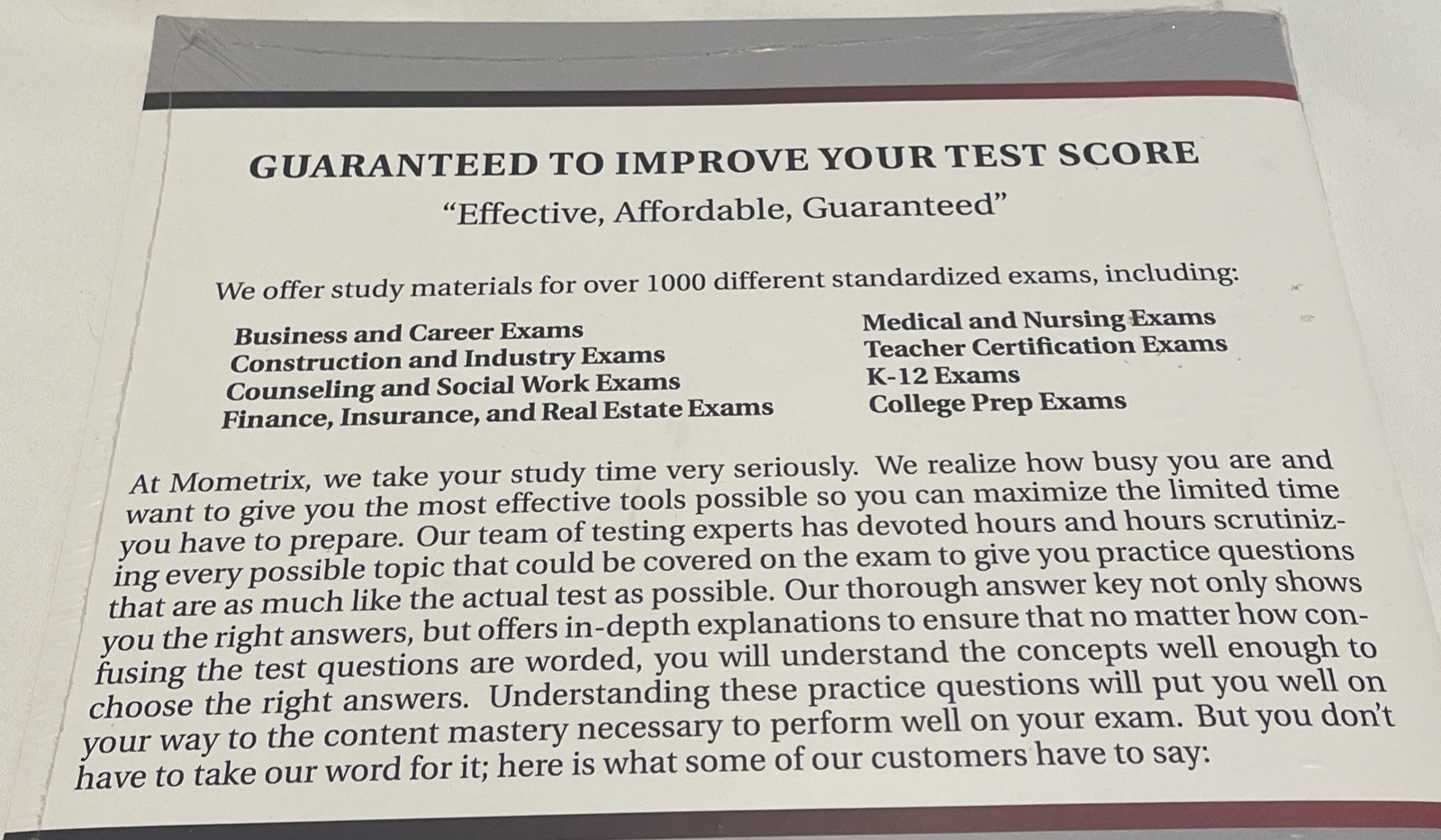 CCM Practice Questions