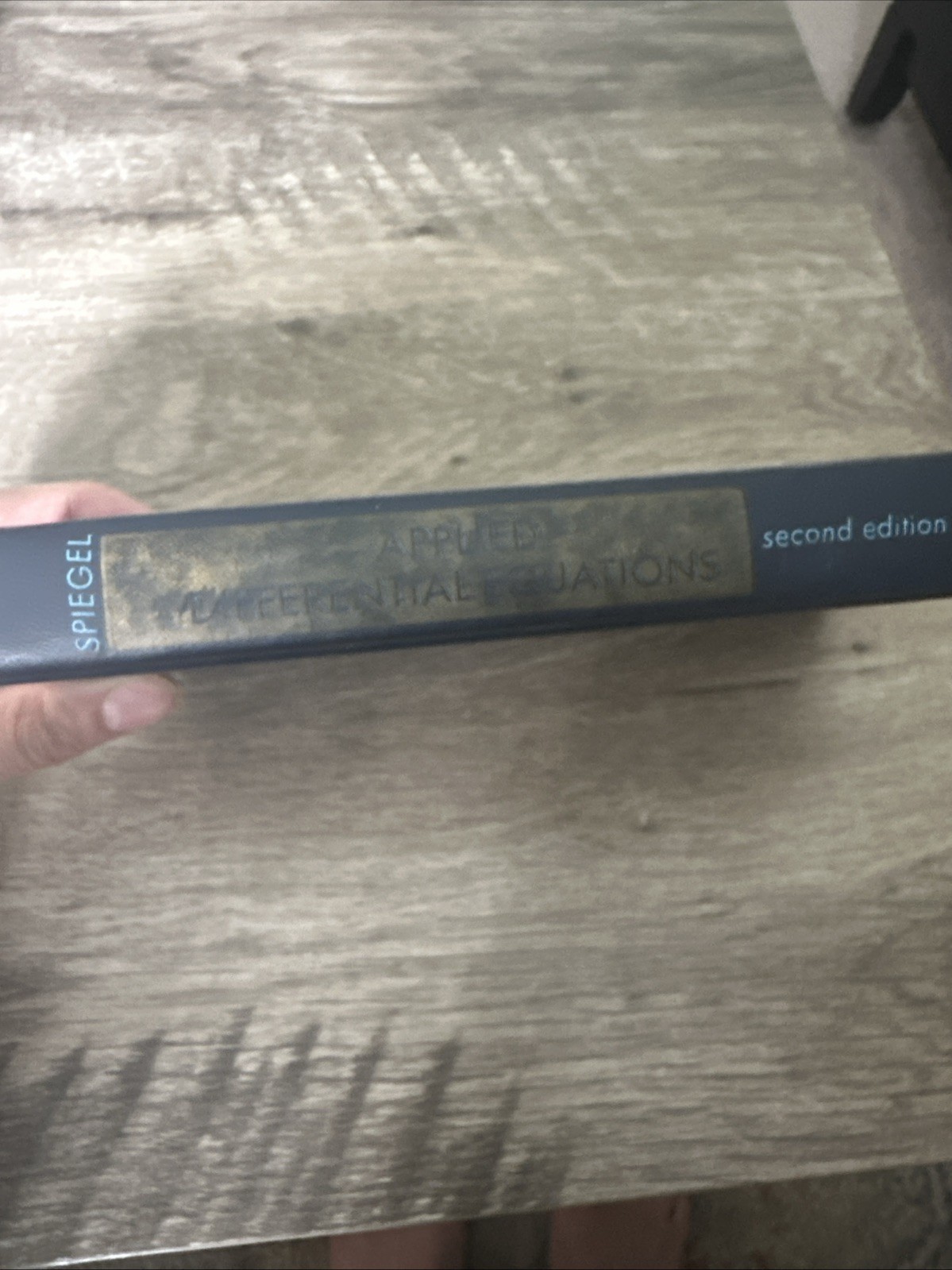 Applied Differential Equations, 2nd Edition By Murray R. Spiegel (HC, 1967)