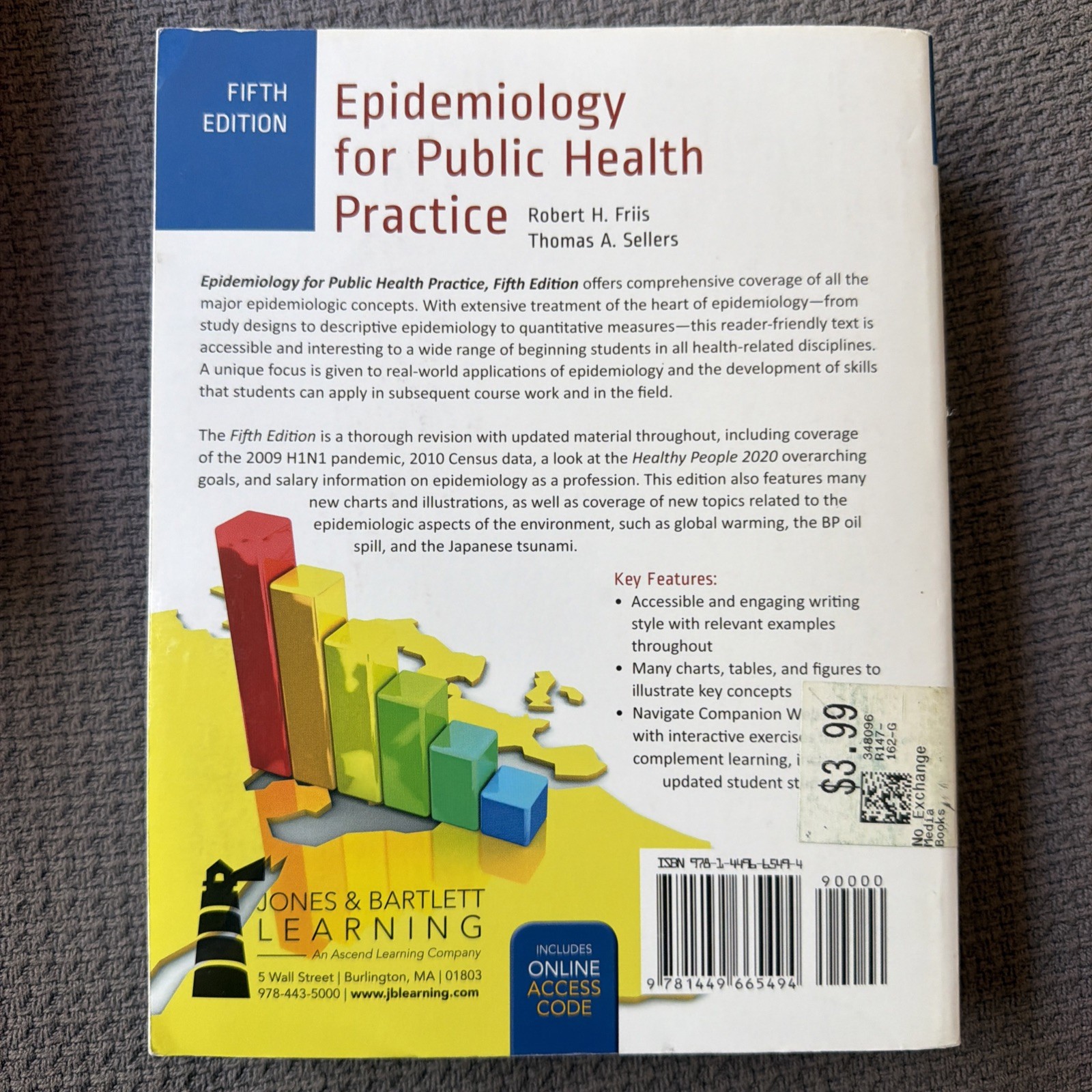 Epidemiology for Public Health Practice by Friis, Robert H.; Sellers, Thomas