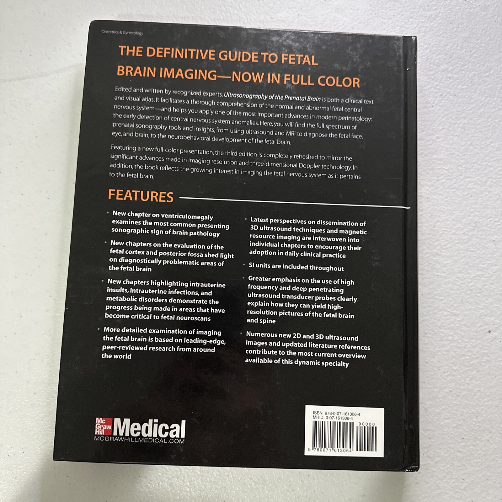 Ultrasonography of the Prenatal Brain, Third Edition by Ana Monteagudo, Ilan…