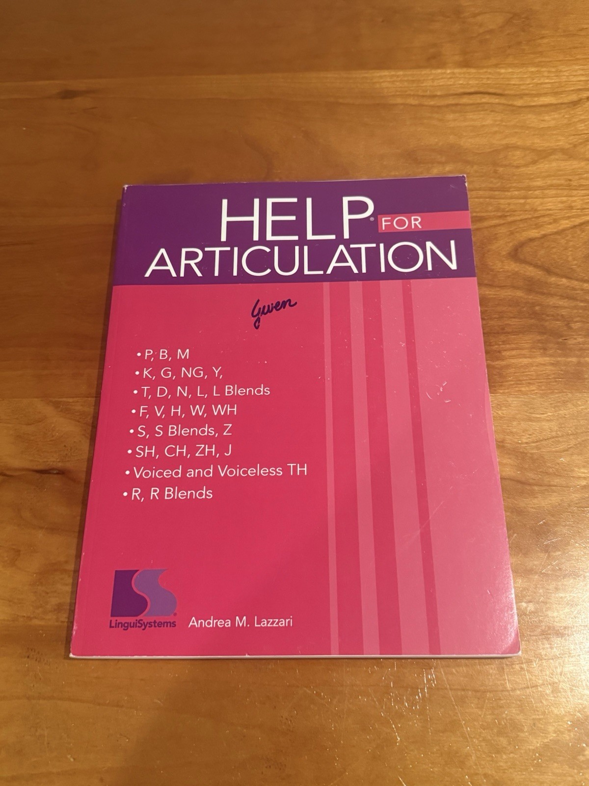 1998 Linguisystems HELP for ARTICULATION 1998 Vintage Exceptional condition
