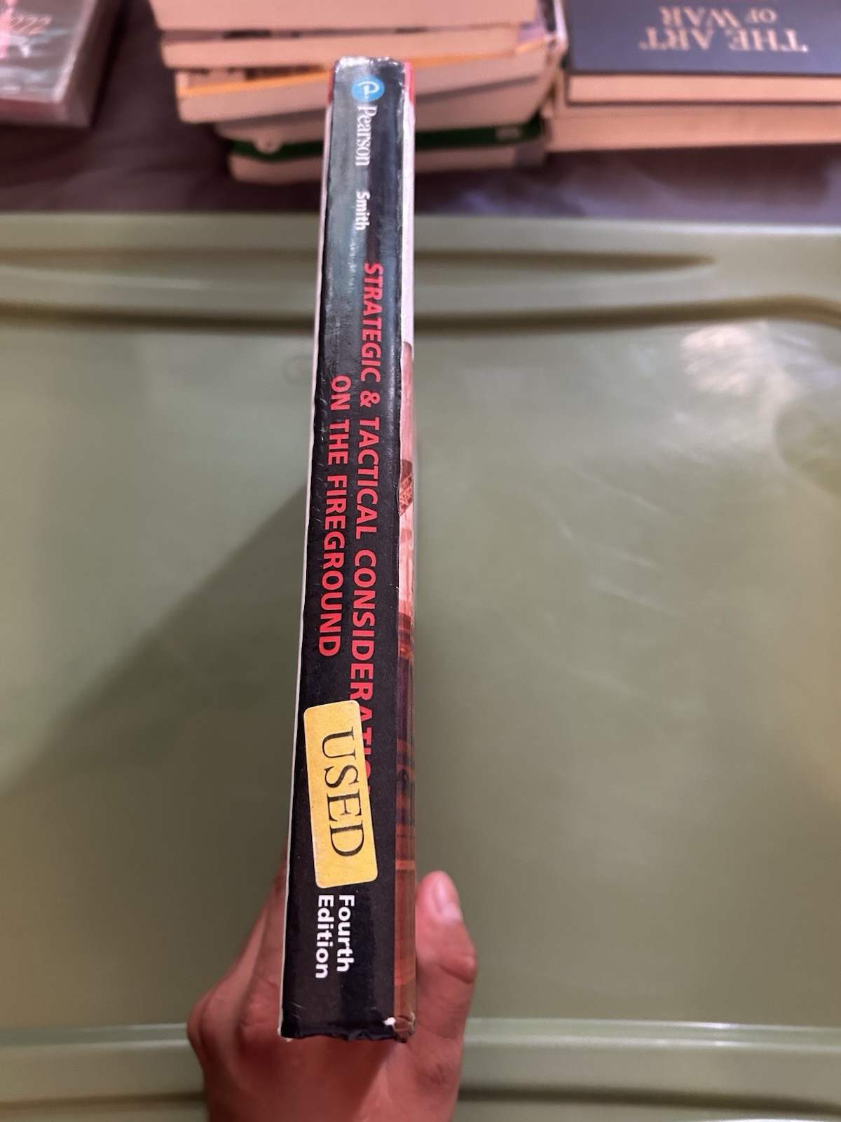 Pearson Strategic & Tactical Considerations 4th Ed Smith Hardcover Brady Fire