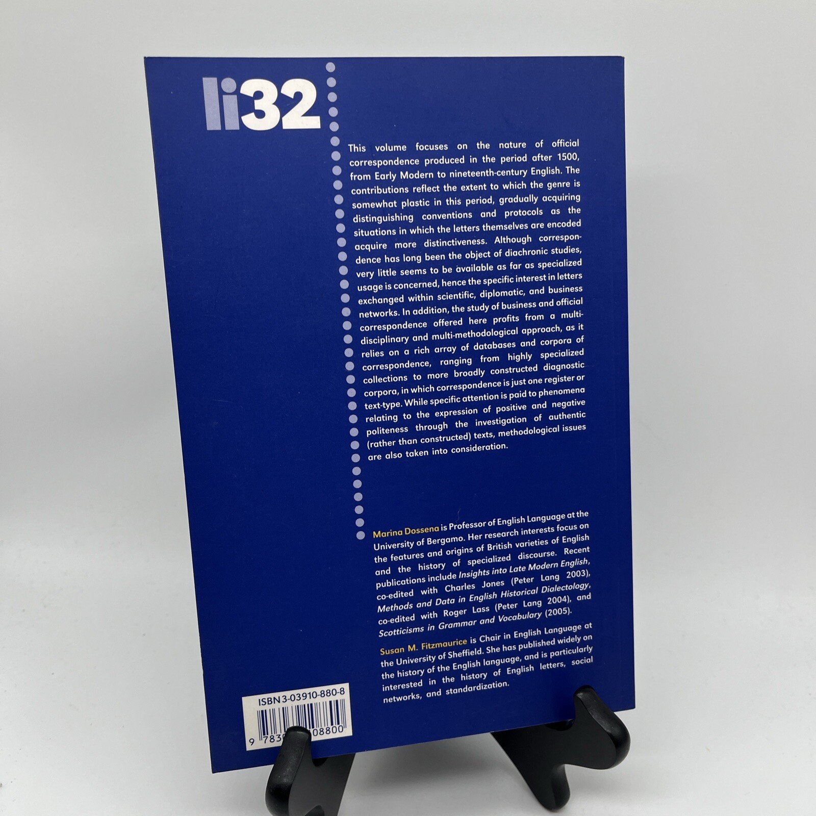 Business and Official Correspondence: Historical Investigations LI32 Peter Lang