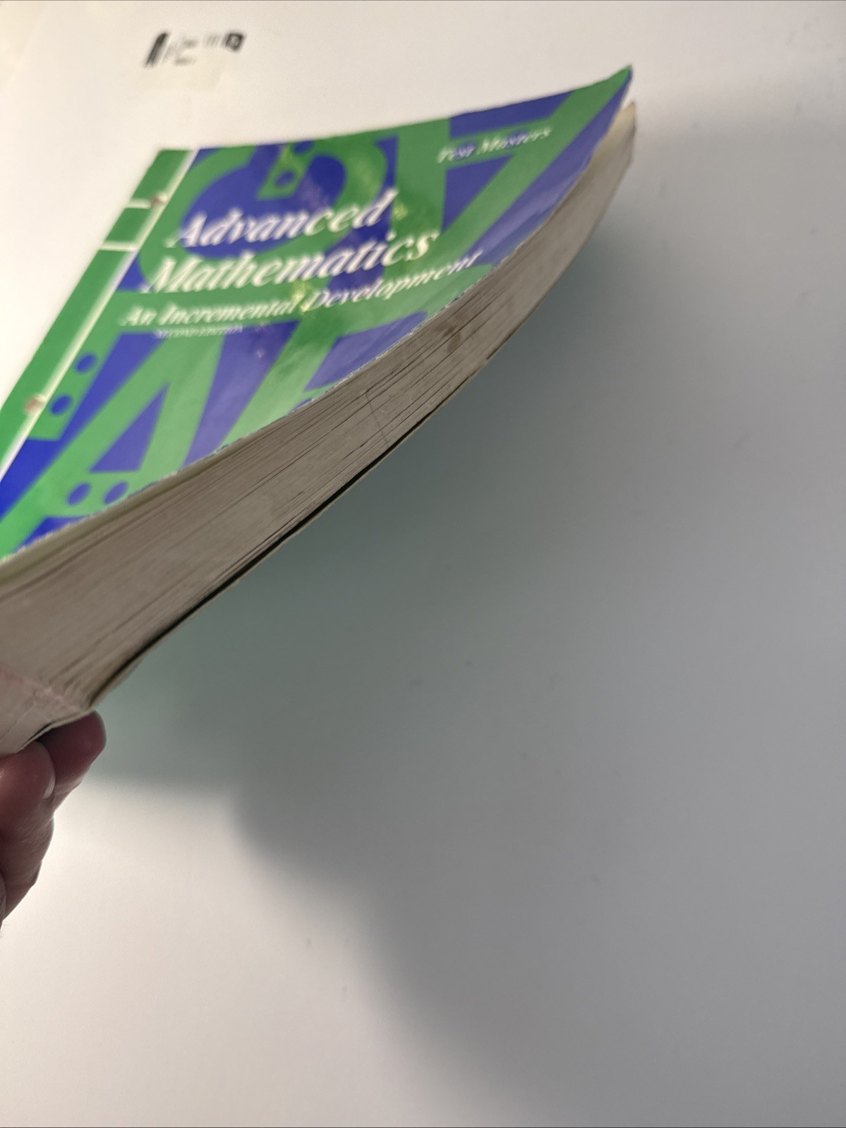 Saxon advanced Mathematics (2nd ed) TEST MASTERS (shows So Wear)