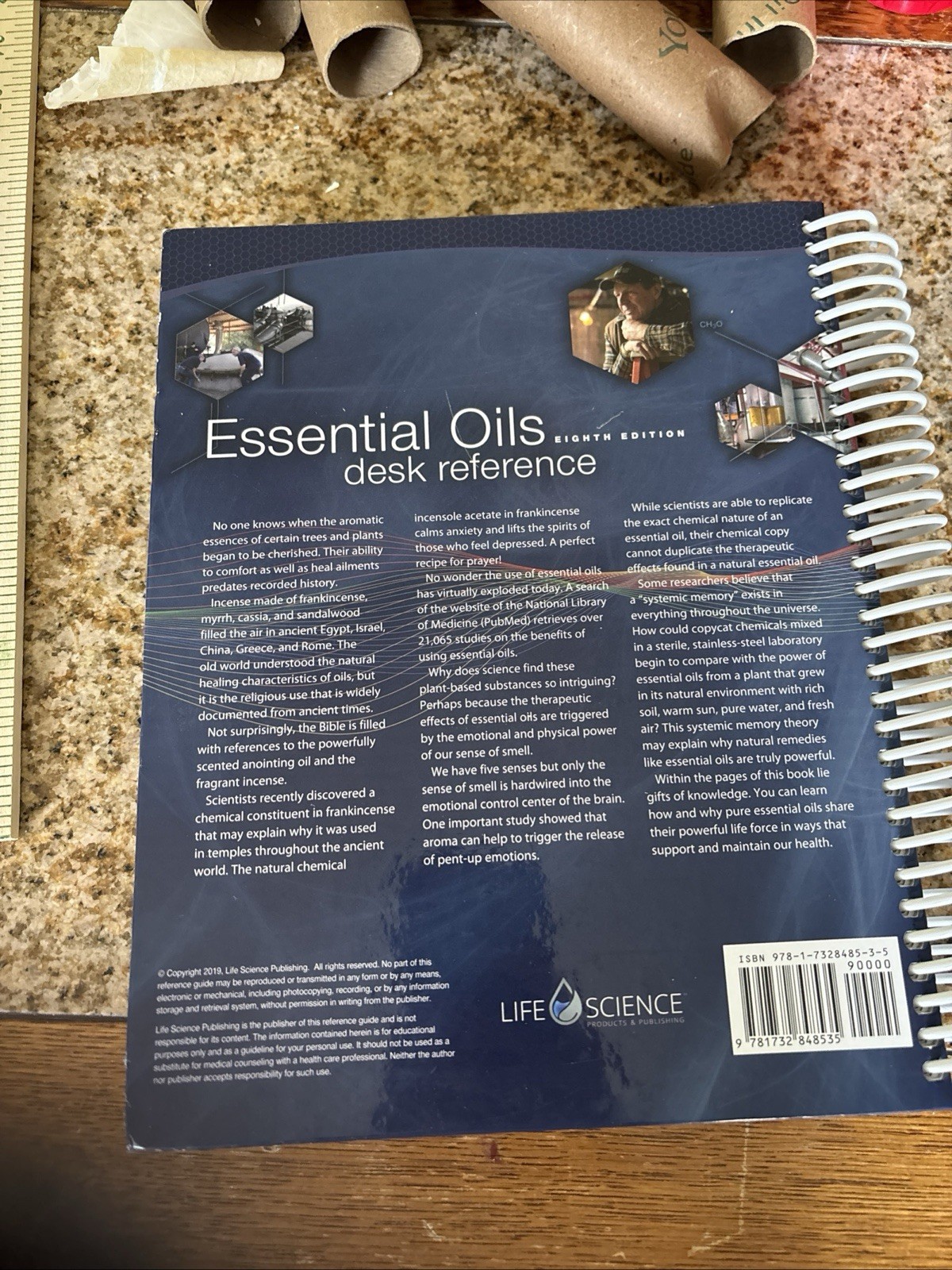 3 Essential Oils Books Life Science Young Living Book. Life Science