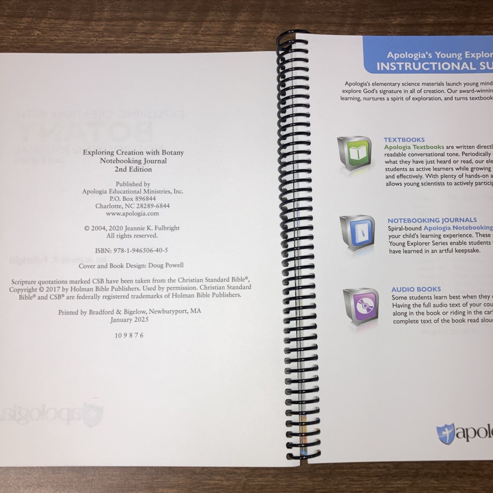 Exploring Creation with Botany Notebooking Journal 2020 Spiral 2nd Edition
