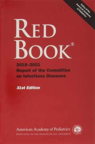 Red Book 2018 (Report of the Committee on Infectious – Paperback – Acceptable j