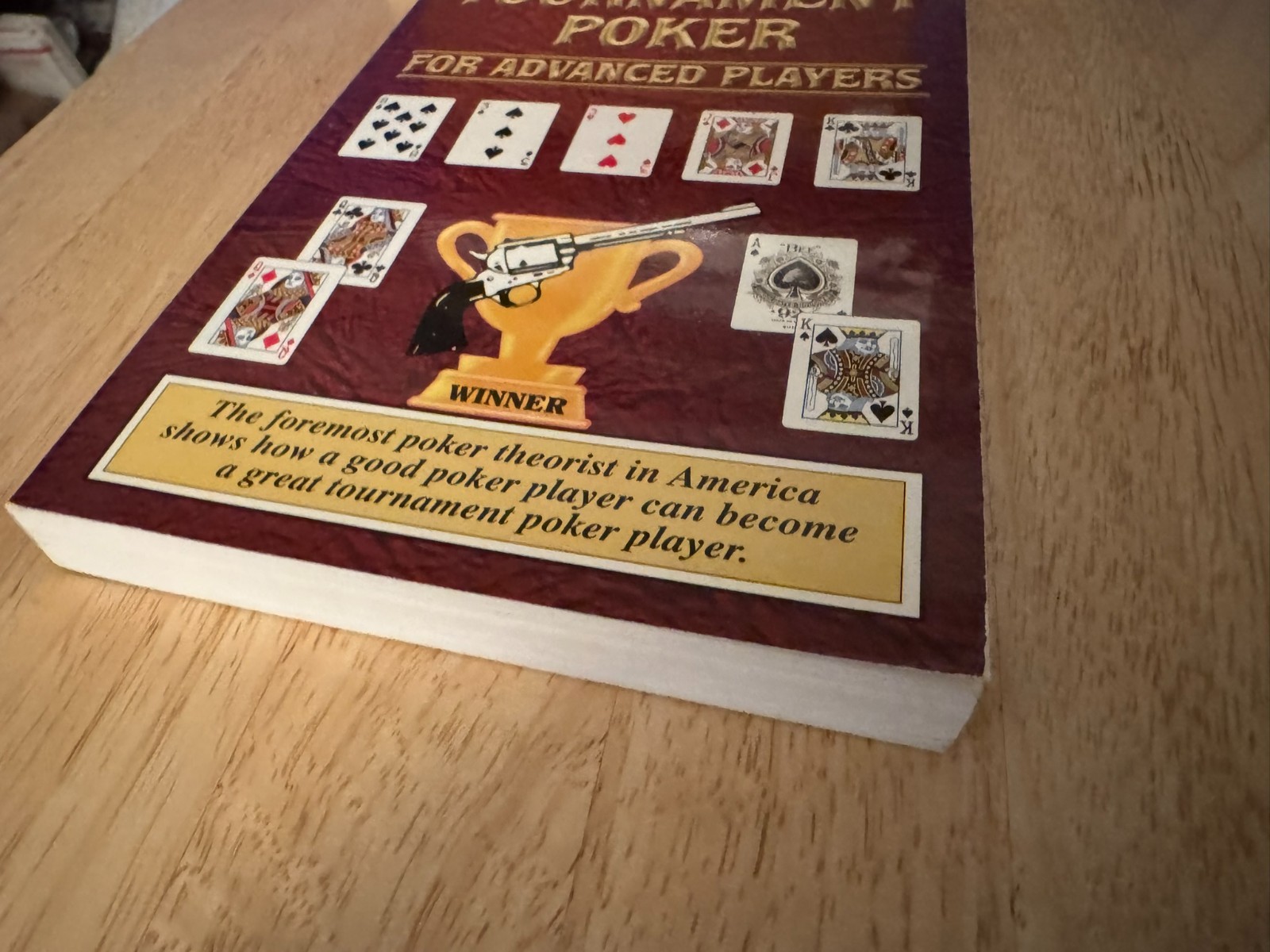 Tournament Poker for Advanced Players Book by David Sklansky