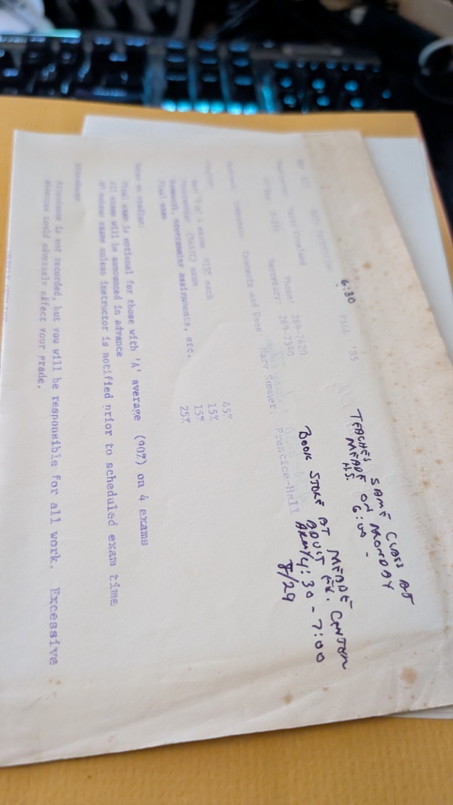 Computers: Concepts and Uses Plus Notes, Project Info And Tests. A Time Capsule!