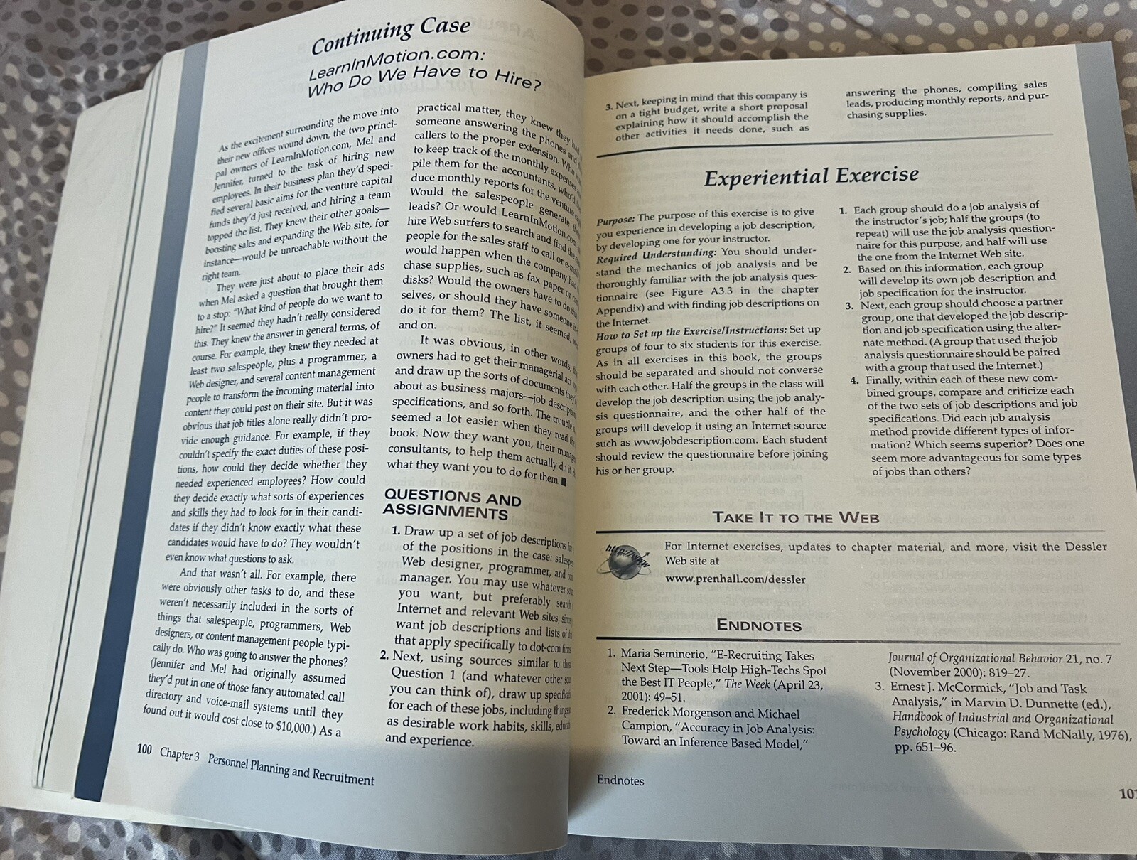 Framework for Human Resource Management by Gary Dessler (2003, Trade Paperback)